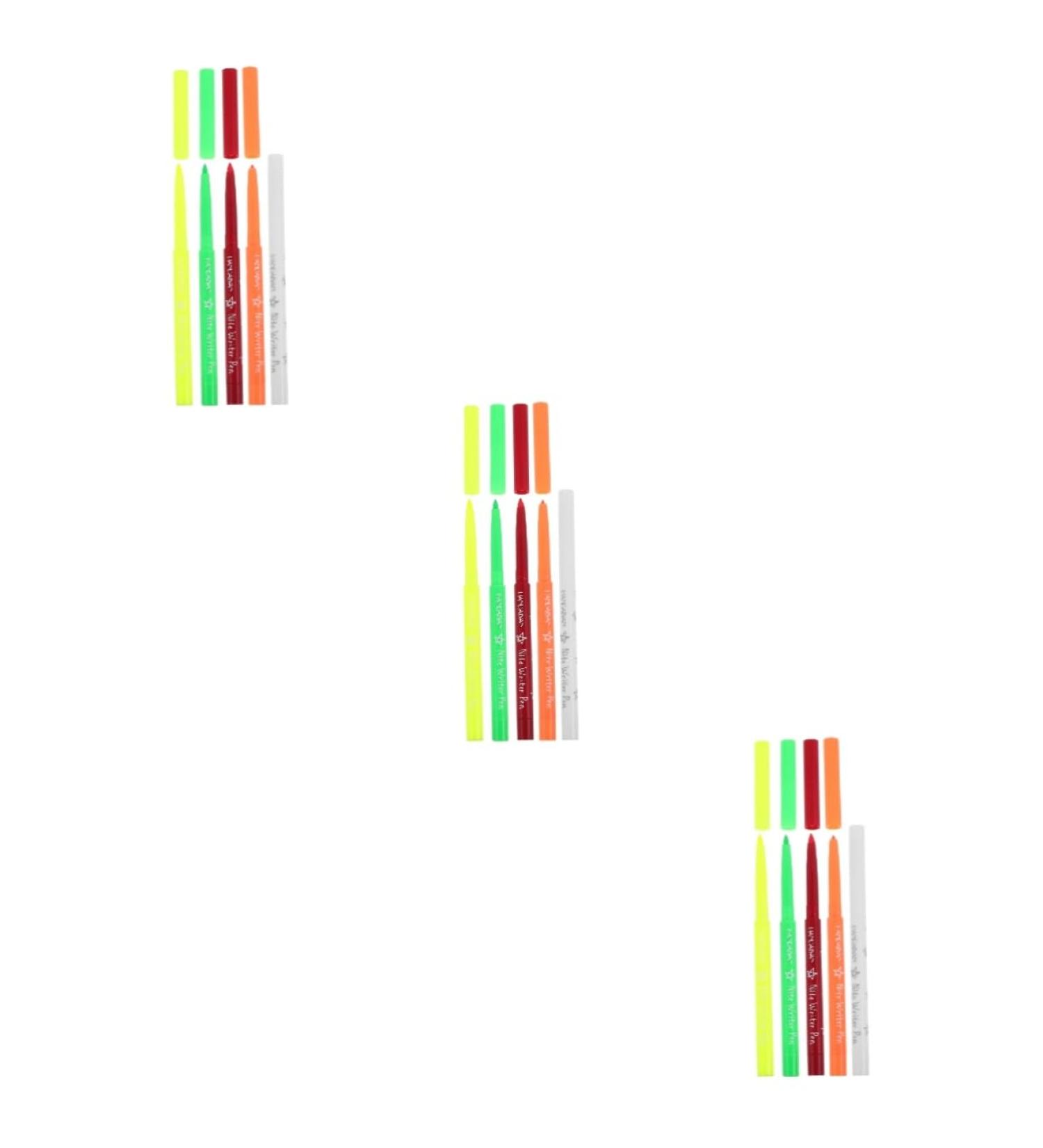 FOMIYES 15 Pcs Halloween Paint Pen Eyeliner Pencil Eye Liner Women Makeup Tool Eyeliner Fluorescence Plastic 12.00X0.80X0.80CMx3pcs Assorted Colorx3pcs - Buy Online on GoSupps.com