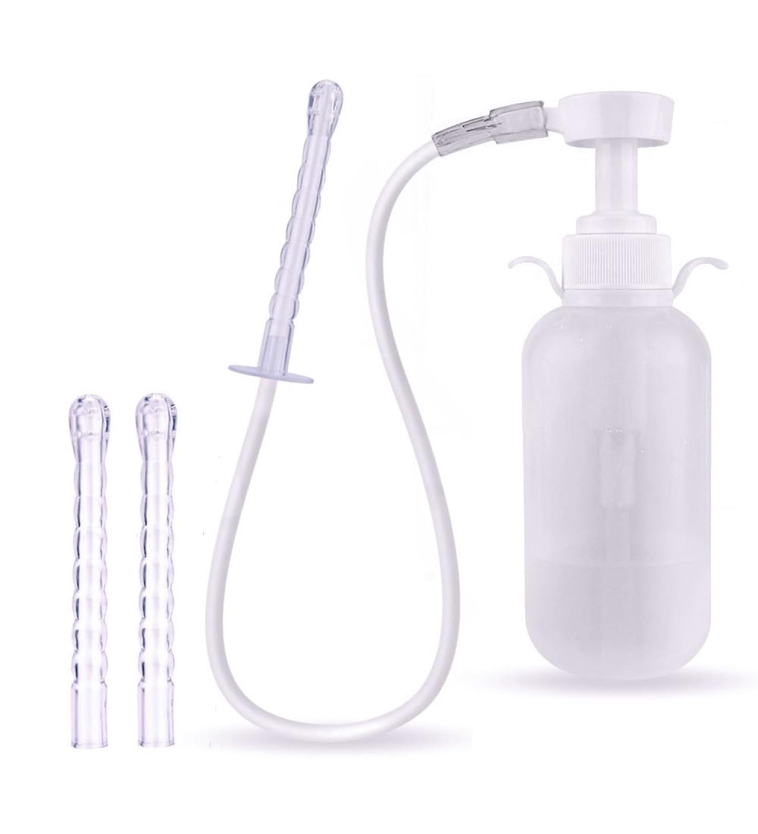 Ultimate Hmxseu Vaginal Shower & Anal Enema - Transparent Portable Cleaning Toy for Men & Women - Buy Online on GoSupps.com