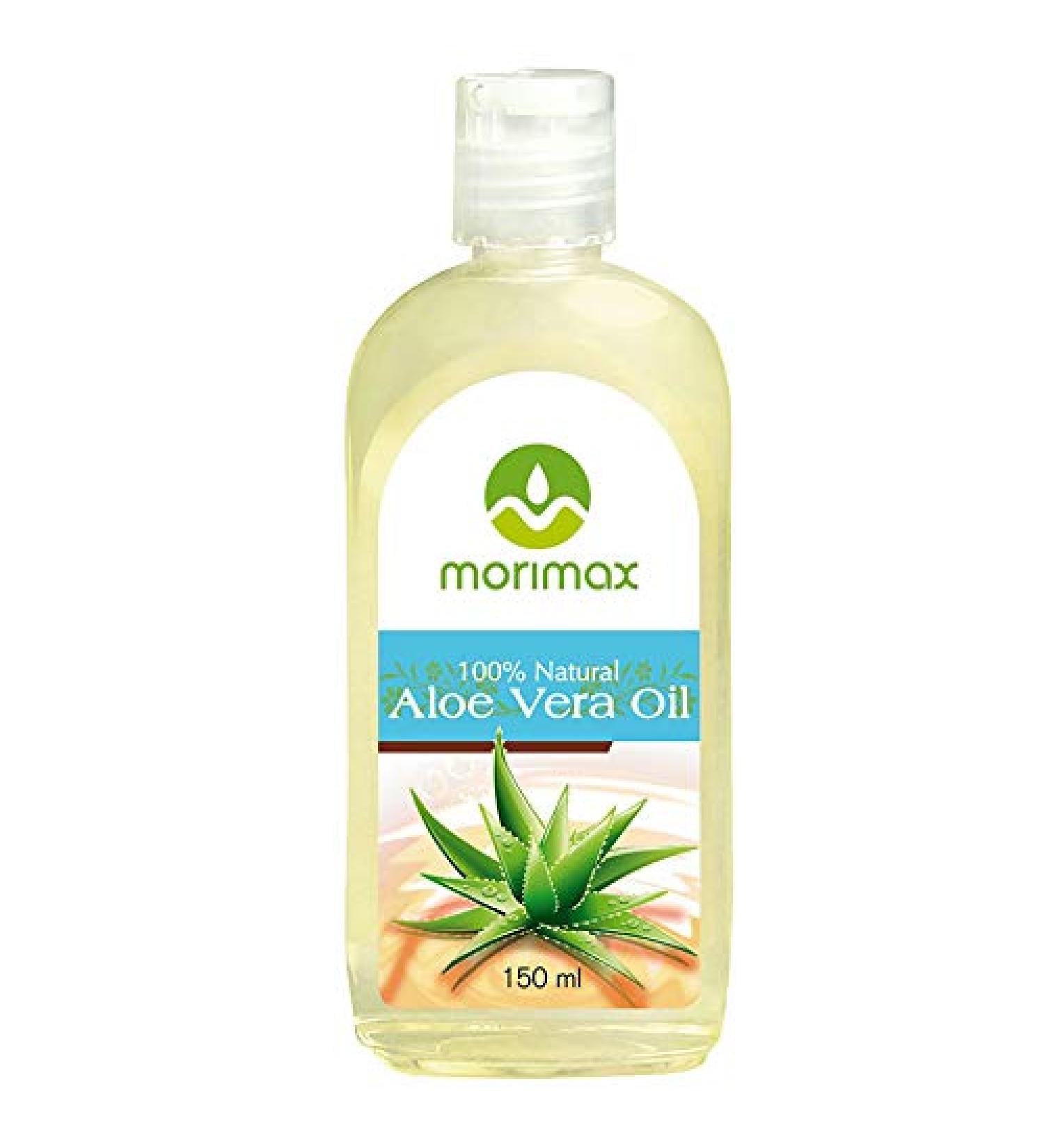 Morimax Virgin 100% Pure Aloe Vera Oil 150ml (For hair and skin)