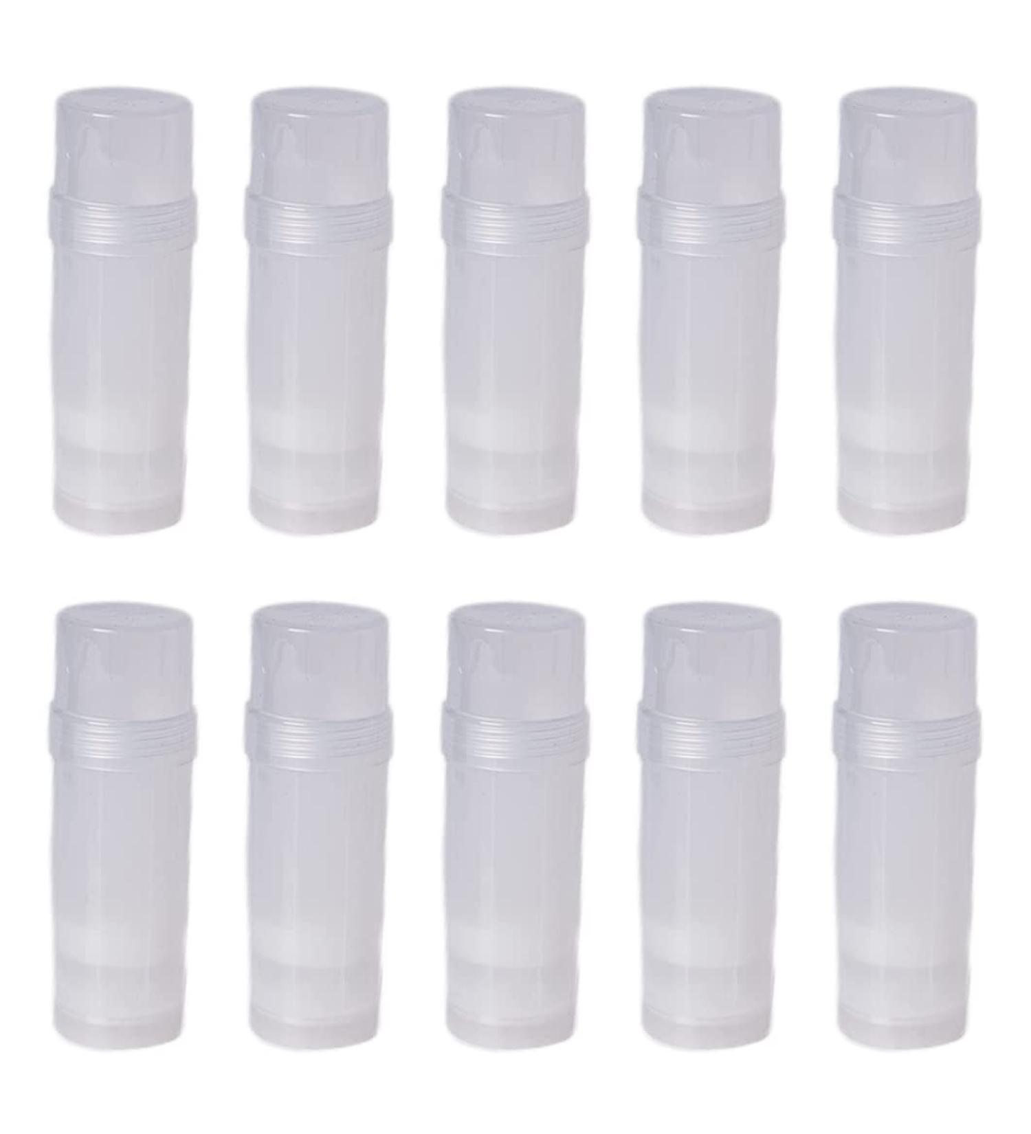 clear containers Empty Deodorant Containers Round BPA Free Deodorant Containers Clear Containers Plastic for Travel 60ML - Buy Online on GoSupps.com