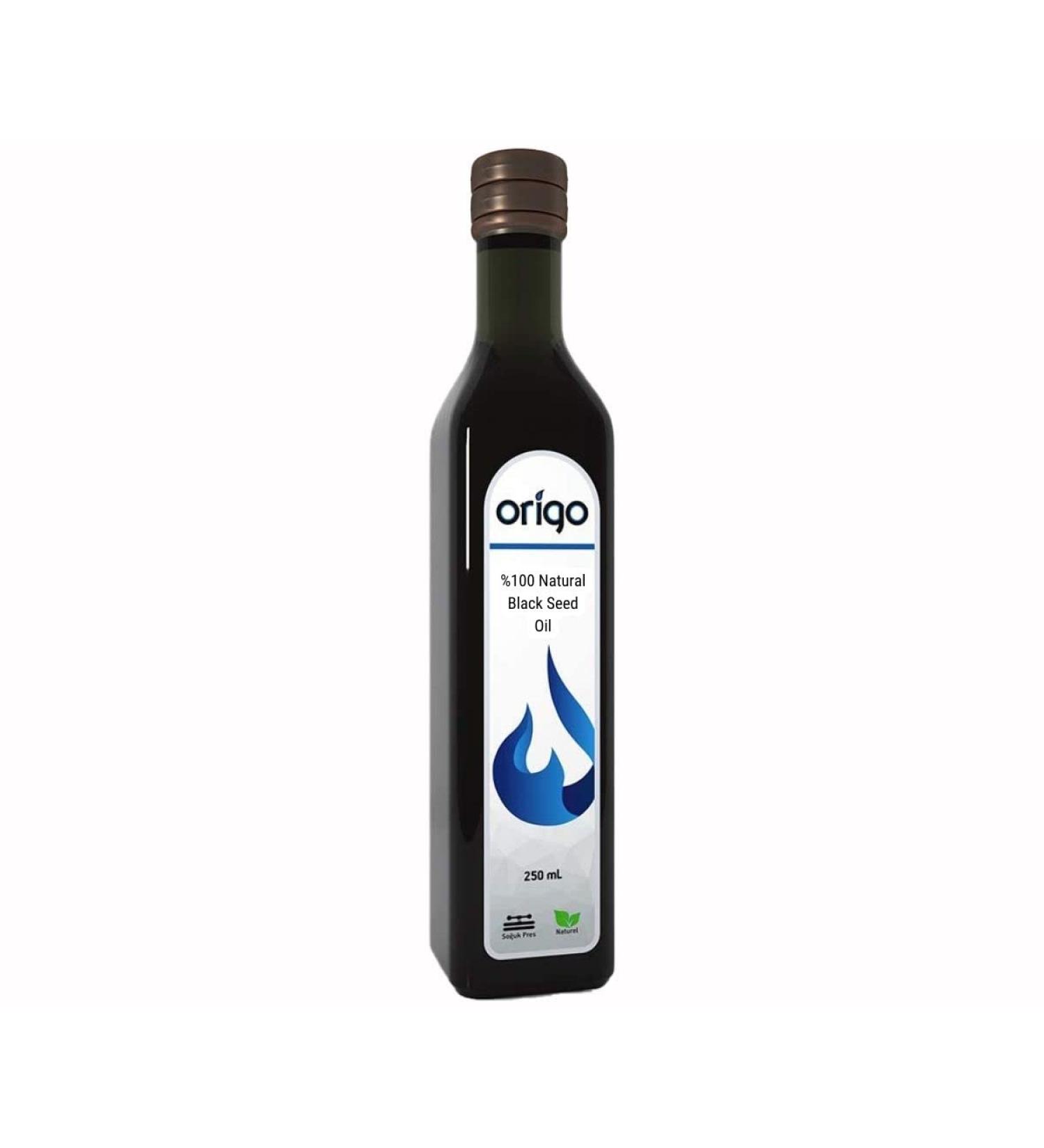 Premium Pure Black Seed Oil - 100% Virgin Cold Pressed Nigella Sativa Oil - 250ml (Non-GMO & Vegetarian) - Kosher Certified - Buy Online on GoSupps.com