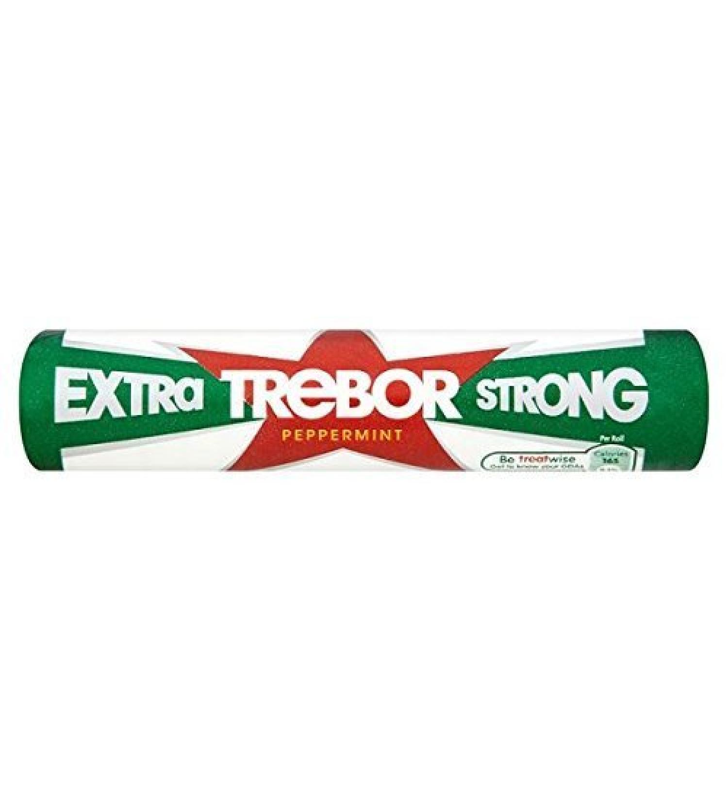 Trebor Lot de 40 rouleaux de menthe poivr e tr s r sistants 40 x 45 g