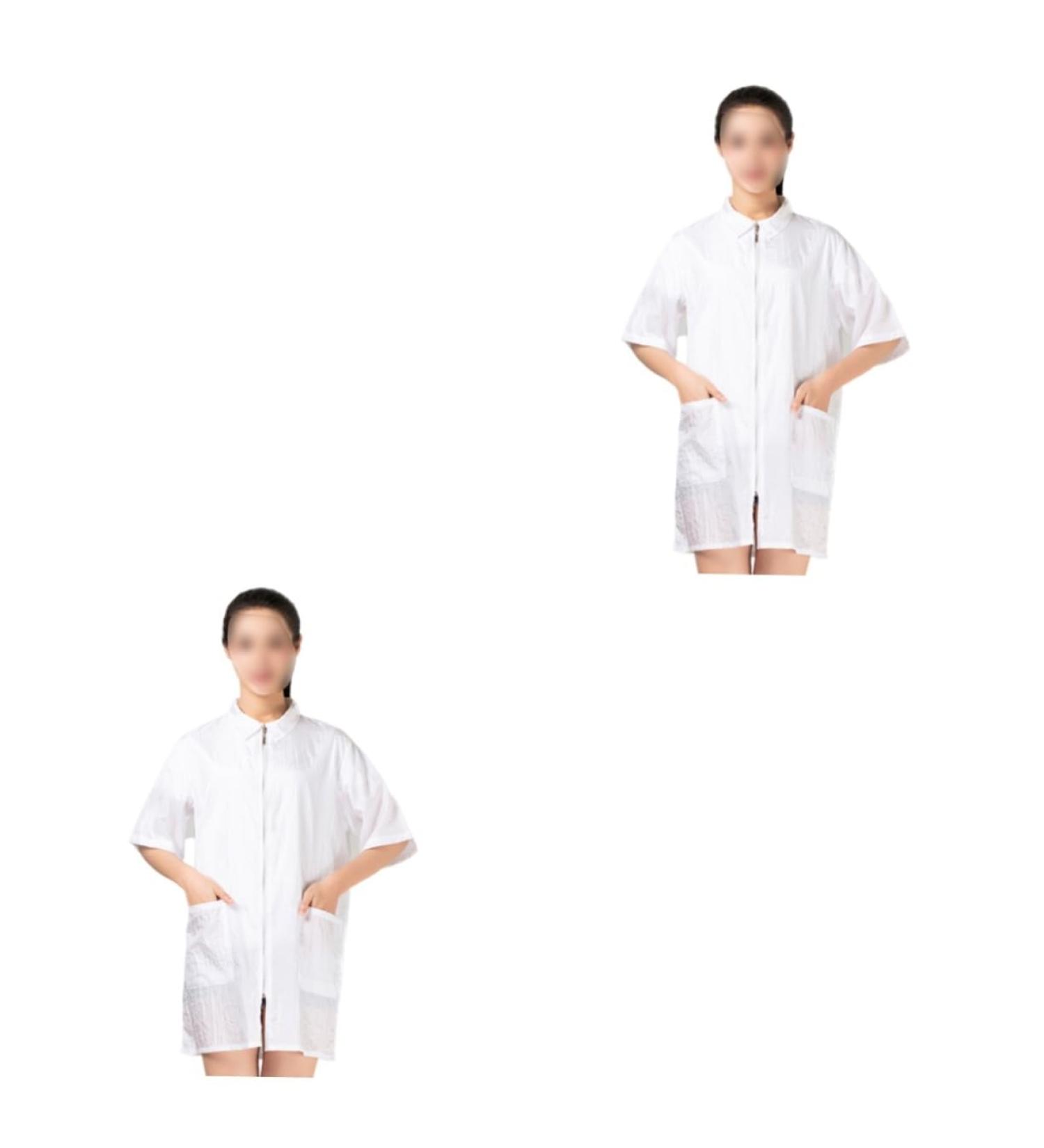 minkissy Clothes Hair dye Clothes Work Clothes Mens Tank Tops thobes for Men Custom Barber Jackets Chef Coat Jacket Clothes Hair Dye Hair Treatment Breathable Cloak Apron Apron - Buy Online on GoSupps.com