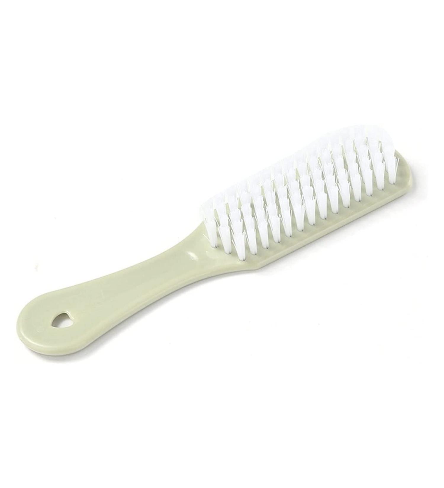 Shoe Brush Boots Shoe Brush Cleaner Household Cleaning Sports Shoes Shoe Cleaning Strong Plastic Bristles Brush(Green) - Buy Online on GoSupps.com