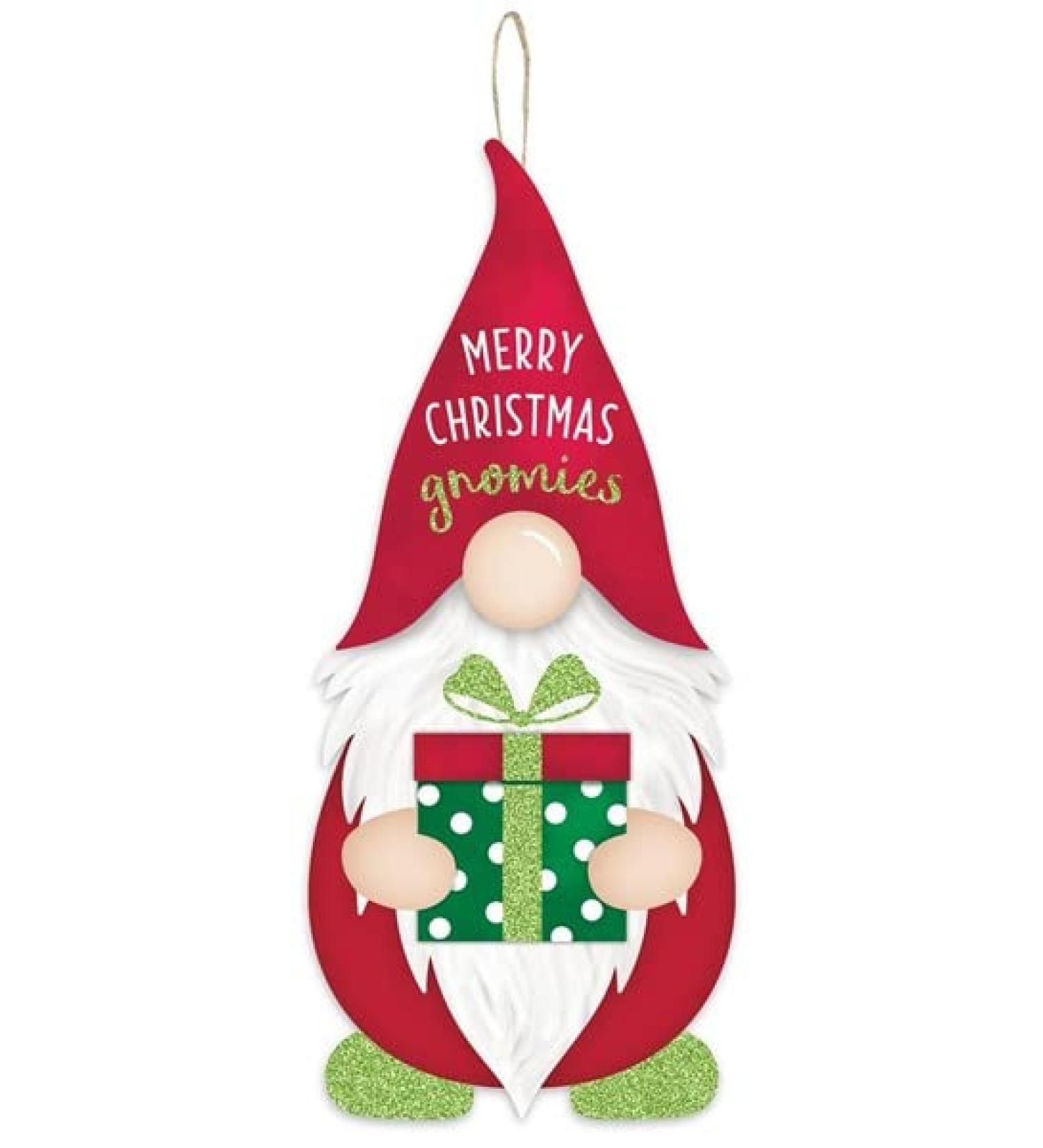 13.25Hx5.75L Christmas Gnome Shape