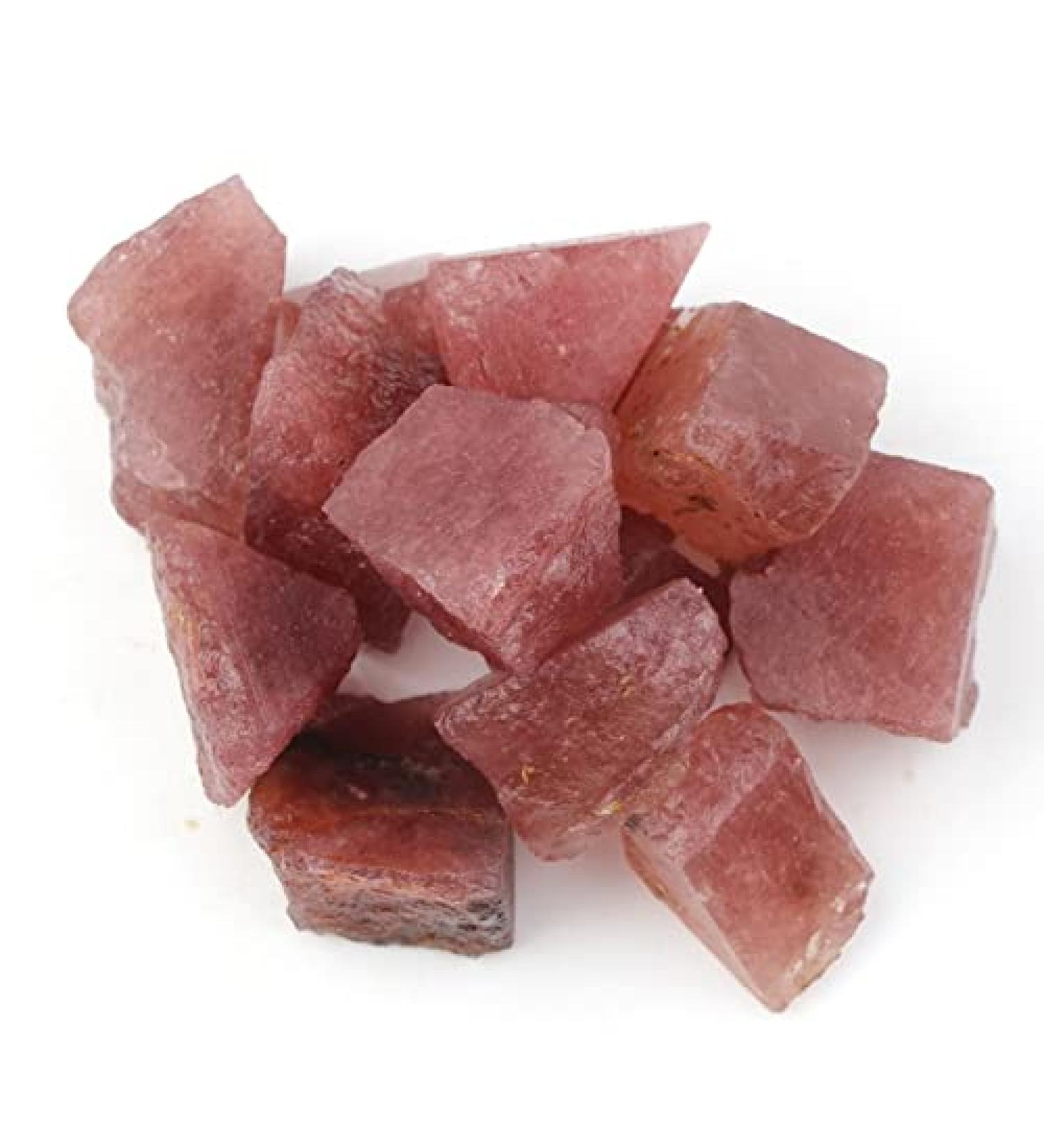 100g Bulk Lots Raw Rough Crystal Quartz Natural Rock Stone Amethyst Citrine Fluorite Specimen Garden Decor ningxiao (Color : Strawberry Crystal) - Buy Online on GoSupps.com