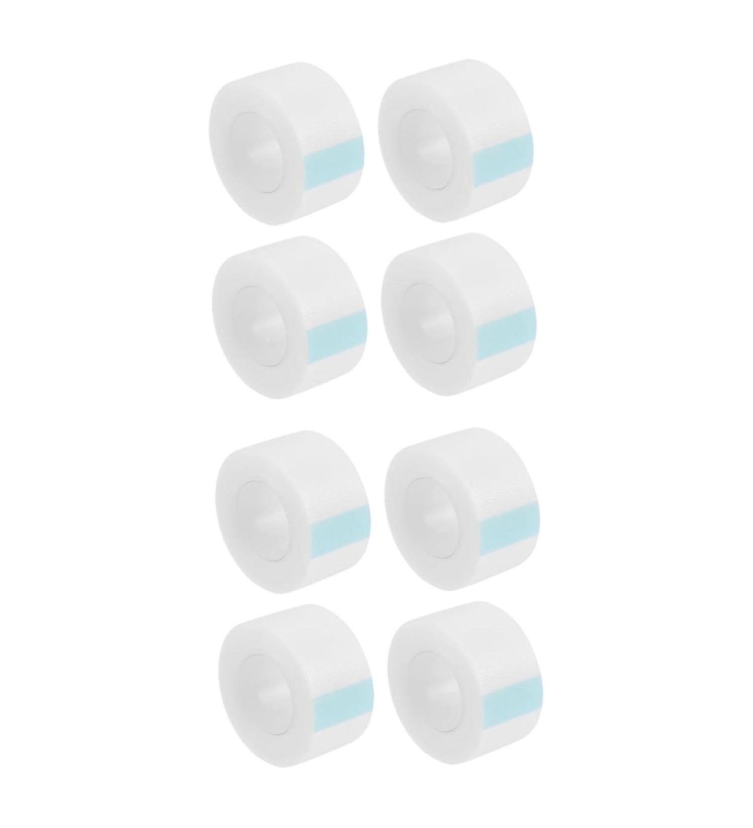 FRCOLOR 8 Rolls Clear White Sticky Tape - Gaffer Tape & Eyelid Lifter | Invisible Body Dressing & Medical Tape for Beauty - Buy Online on GoSupps.com