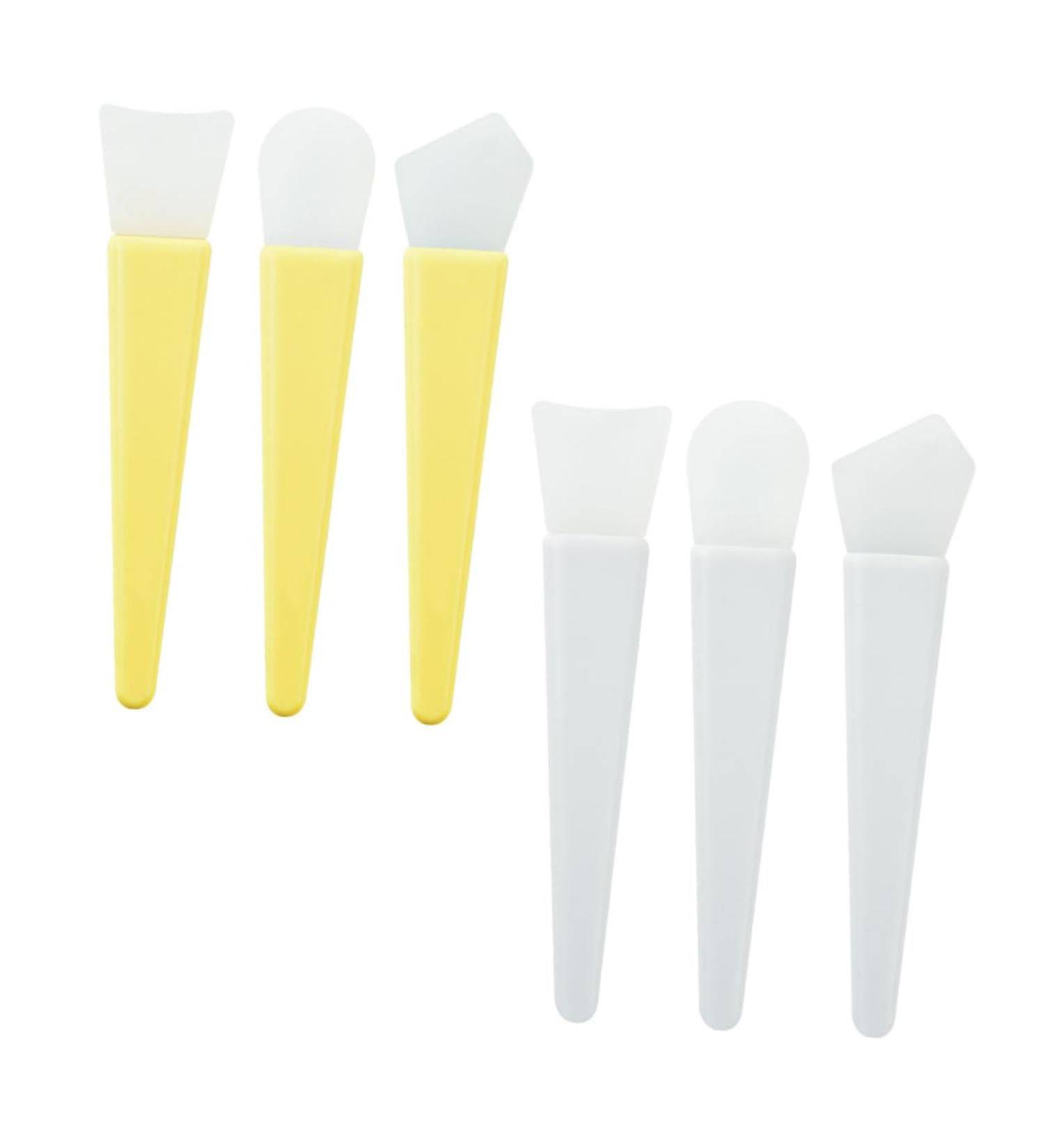 Mikinona 2 Sets Brush Facial Mud Brush Applicator Body Butter Applicator Care Tools Beauty Tools Facial Mud Applicator Silicone Facial Brush - Buy Online on GoSupps.com