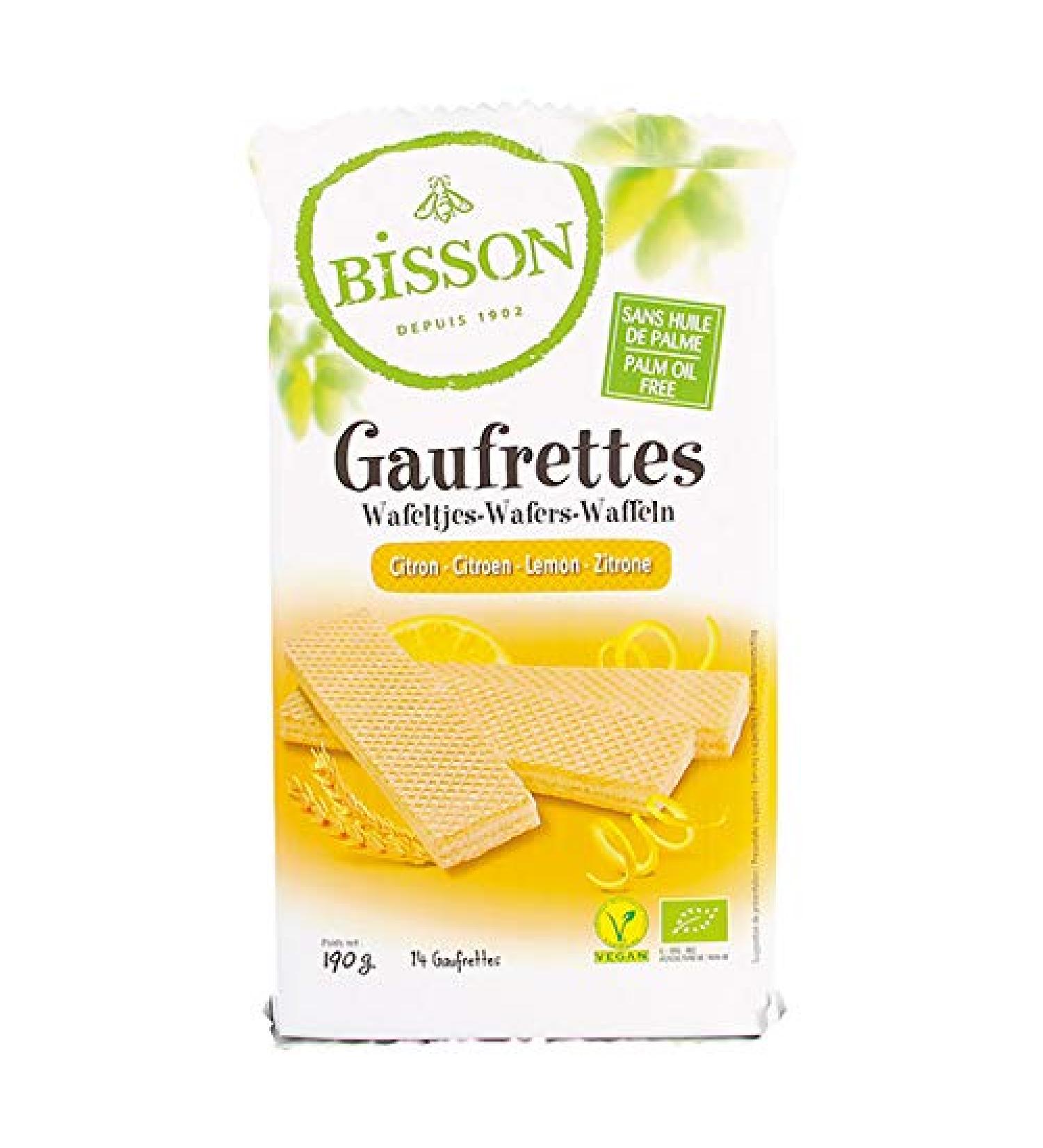 Bisson - Lemon Wafers 190G - Sold per unit - Buy Online on GoSupps.com