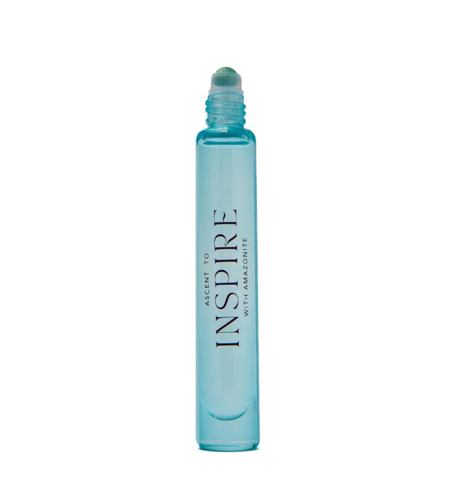 ASCENTION Ascent to Inspire Astral Elixir | Clean Perfume with Amazonite Healing Crystal Rollerball | Skin Safe Roll-On Parfum | Invigorating Ocean Scent w/Coconut Flower Sea Salt & Palo Santo Ascent to Inspire 0.34 Fl Oz (Pack of 1) - Buy Online on GoSupps.com