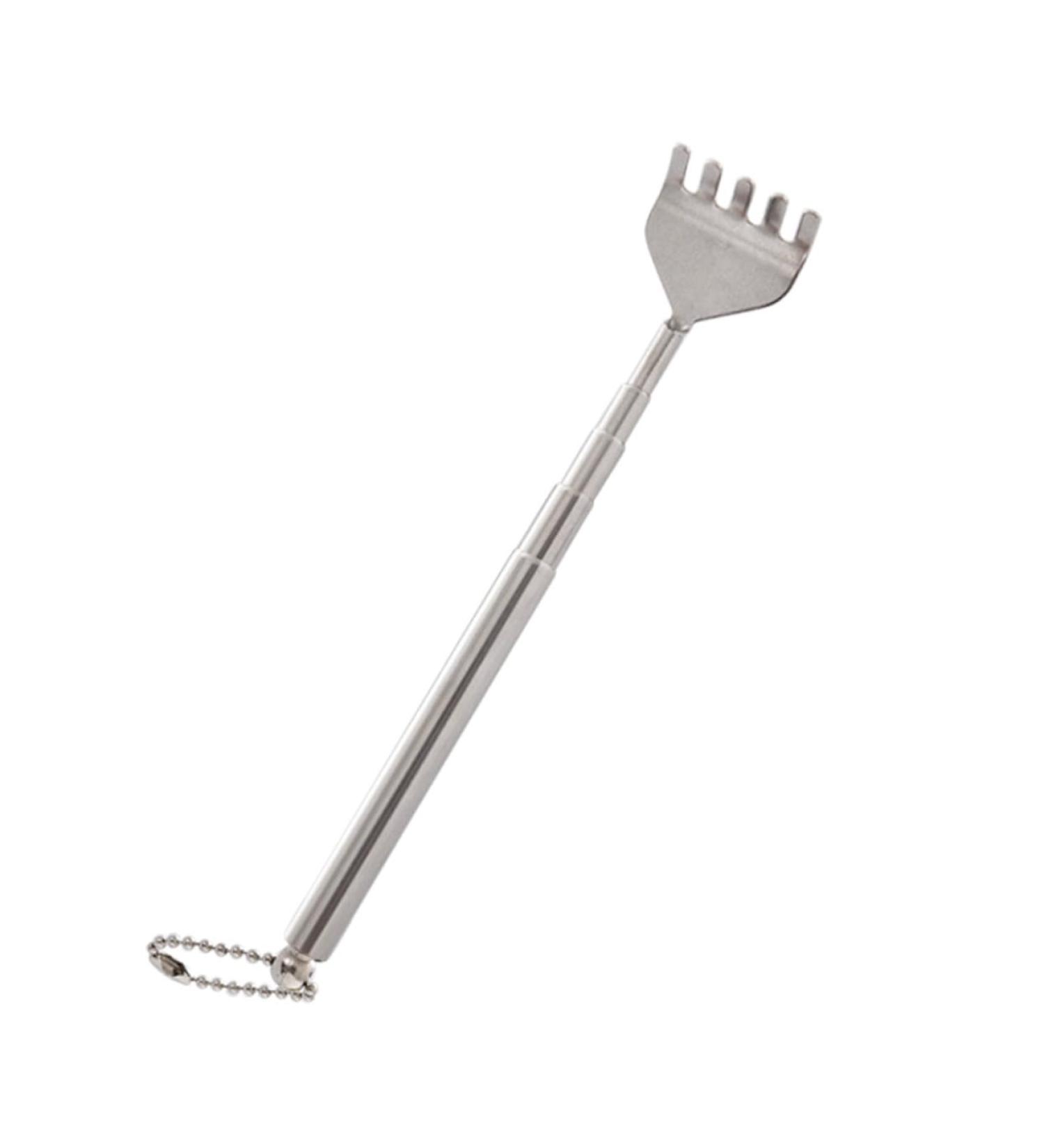 Magiclulu 5-St Back Scratcher - Stainless Steel Hand Massager & Metal Claw - Ideal Adult Gift for Back & Scalp Relief | 16x5cm - Buy Online on GoSupps.com