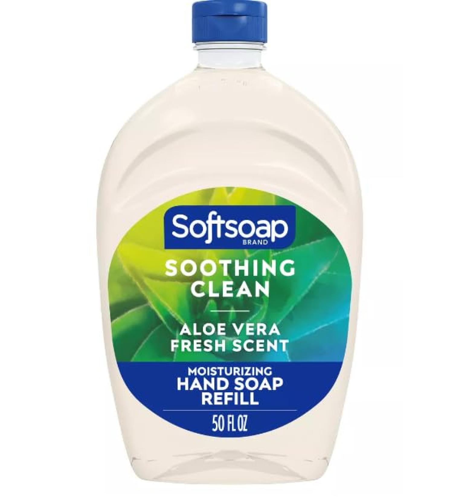 Soft-soap Moisturizing Liquid Hand Soap Refill - Soothing Aloe Vera - 50 fl oz