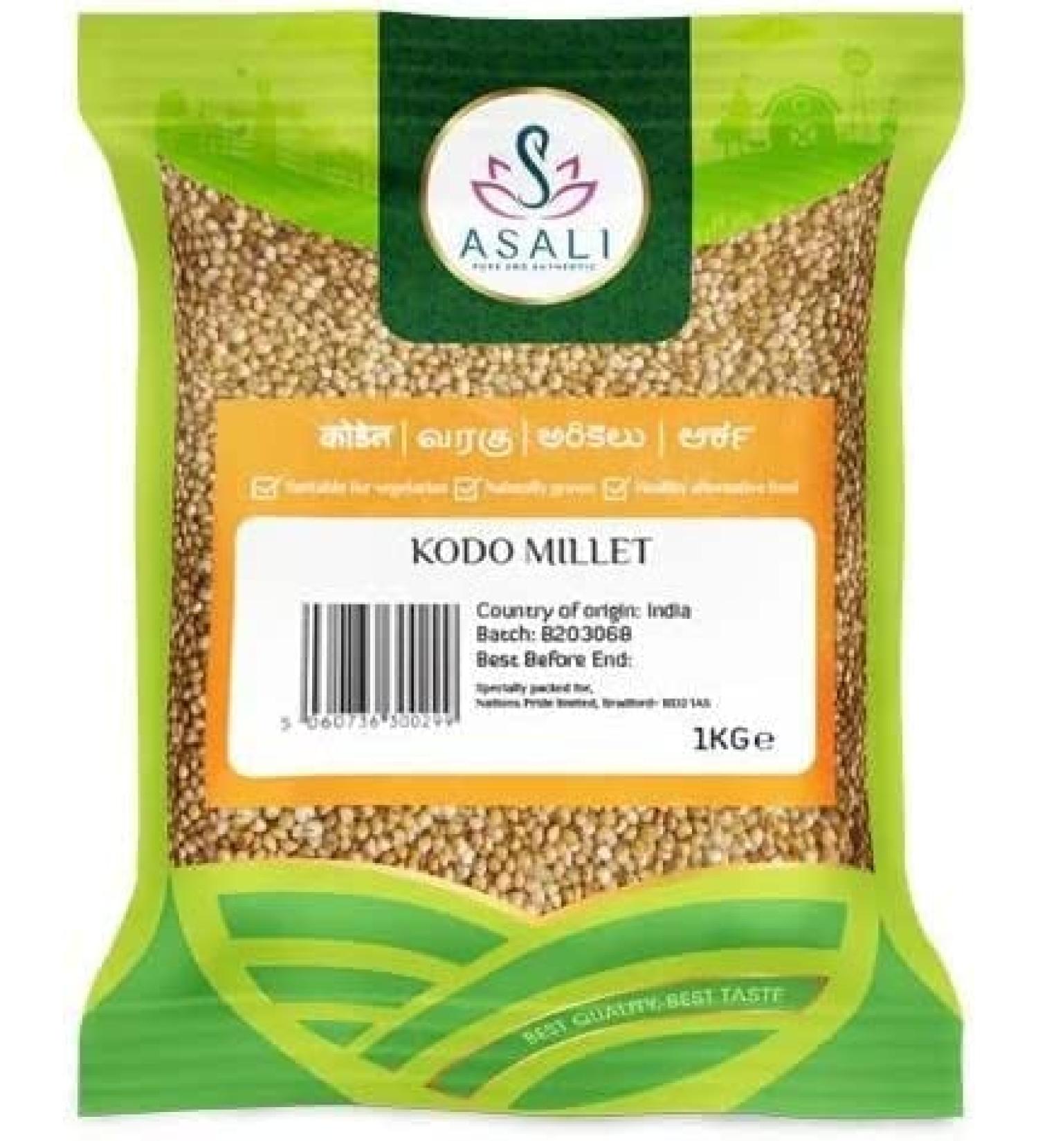 Asali KODO Millet 2Kg(1kg x pack of 2)