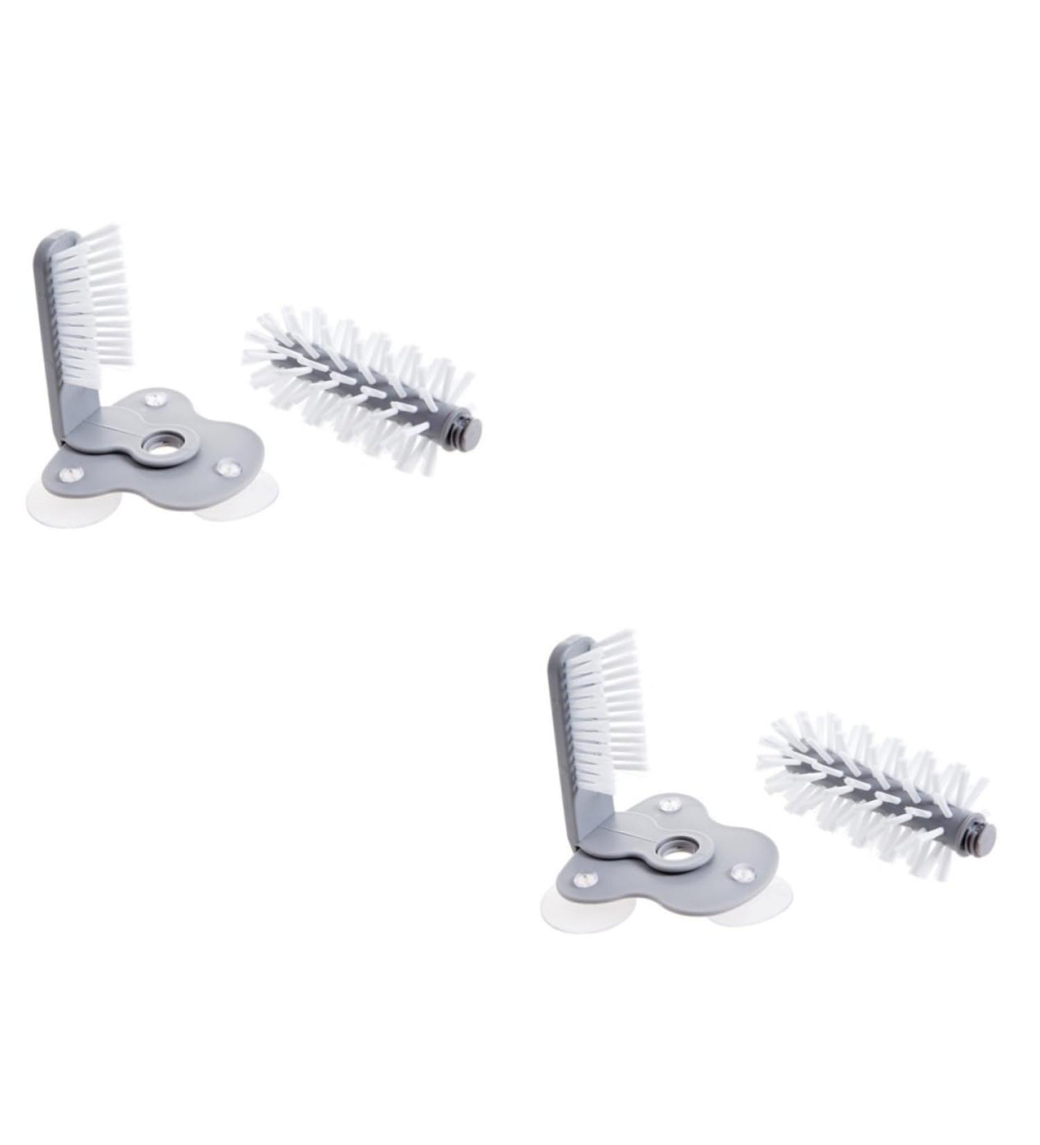 FRCOLOR 2pcs Creative Suction Wall Lazy Cup Brush Baby Water Brush Cleaner Vent Cleaner Glass Cleaner Brush Mug Brush Water Bottle Lazy Wall Brush Earth Tones Makeup To Rotate - Buy Online on GoSupps.com