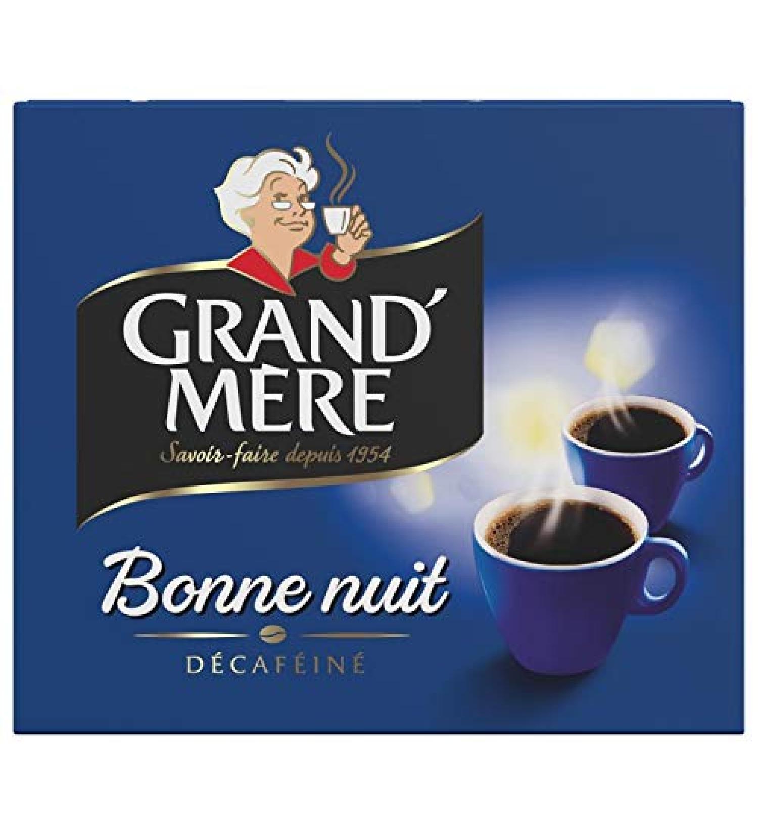 GRAND MERE - Caf D caf Bonne Nuit 500G - Lot De 3