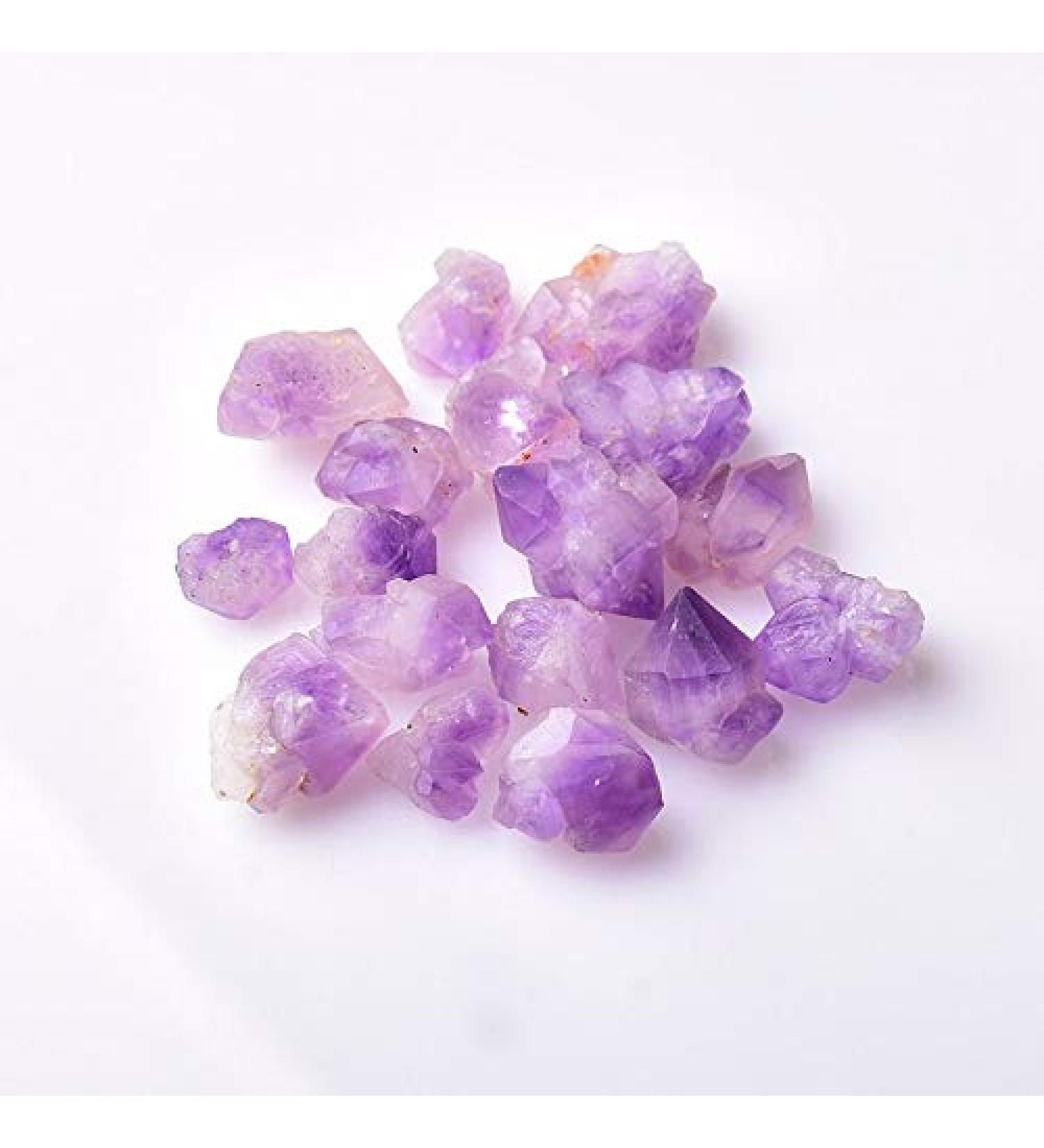 50/100g Natural Amethyst Raw Quartz Small Cluster Reiki Stone Crystal Point Specimen Home Decor Raw Crystals - Crystal Cluster (Color : Random delivery Size : 100g) 100g Random delivery - Buy Online on GoSupps.com