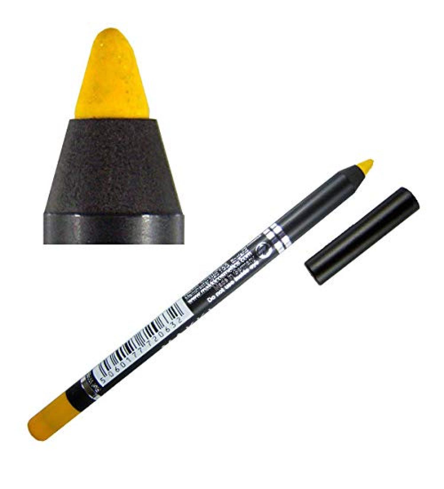 Long-lasting Sparkly Golden Yellow Waterproof Eyeliner - Shade #13 | Smudge-proof Eye Liner - Buy Online on GoSupps.com