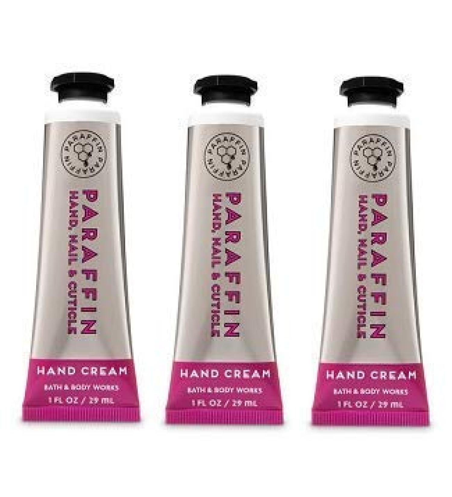 Bath and Body Works 3 Pack Paraffin Hand Cream. 1 oz