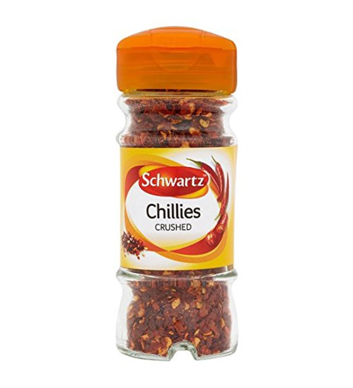 Schwartz Jar of crushed chili peppers 29g