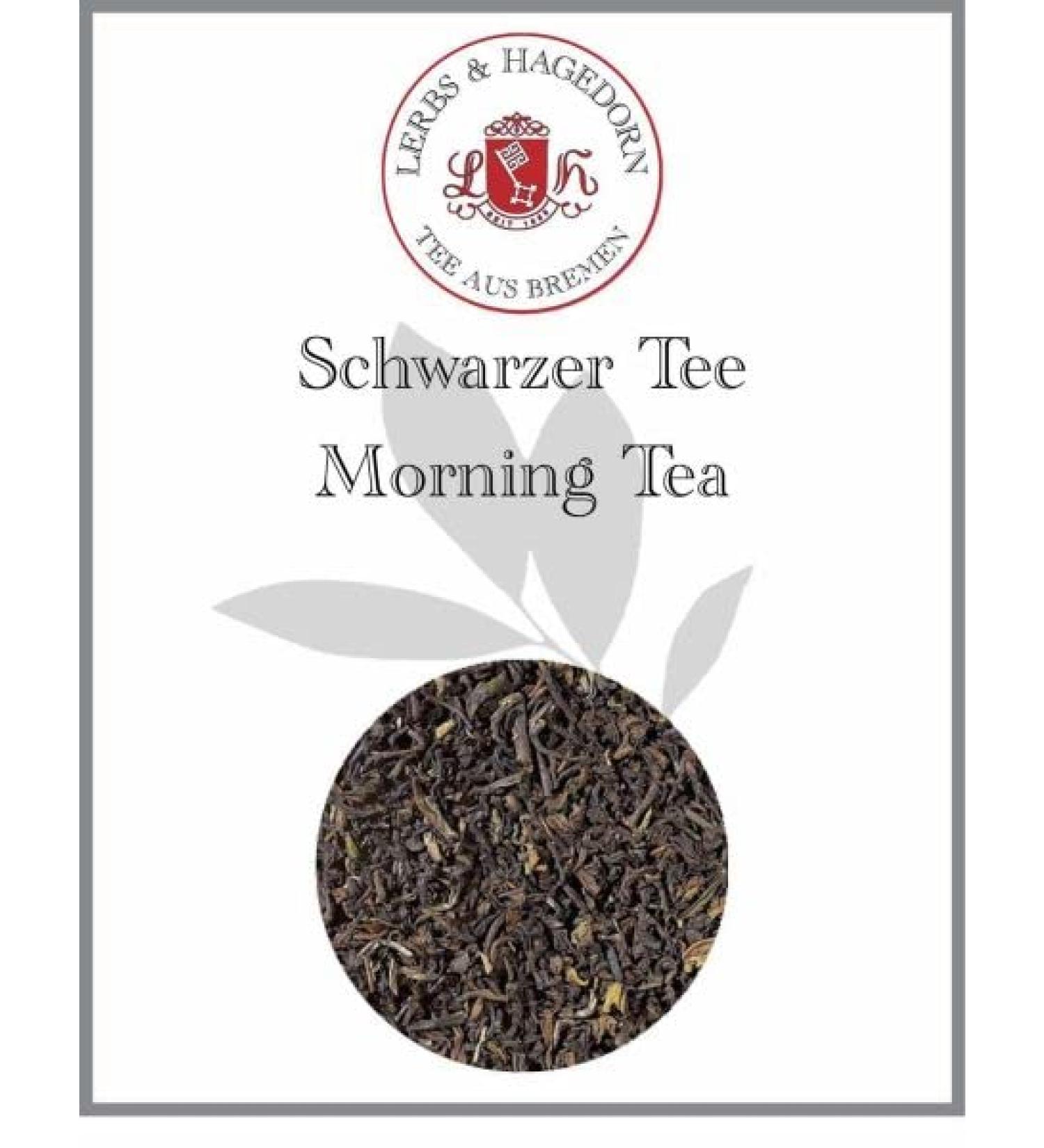  Lerbs & Hagedorn Lerbs & Hagedorn Morning Black Tea | Deliciously Aromatic Floral Fragrant 1 kg (about 81 Liters) Golden Yellow Cup - Buy Online on GoSupps.com