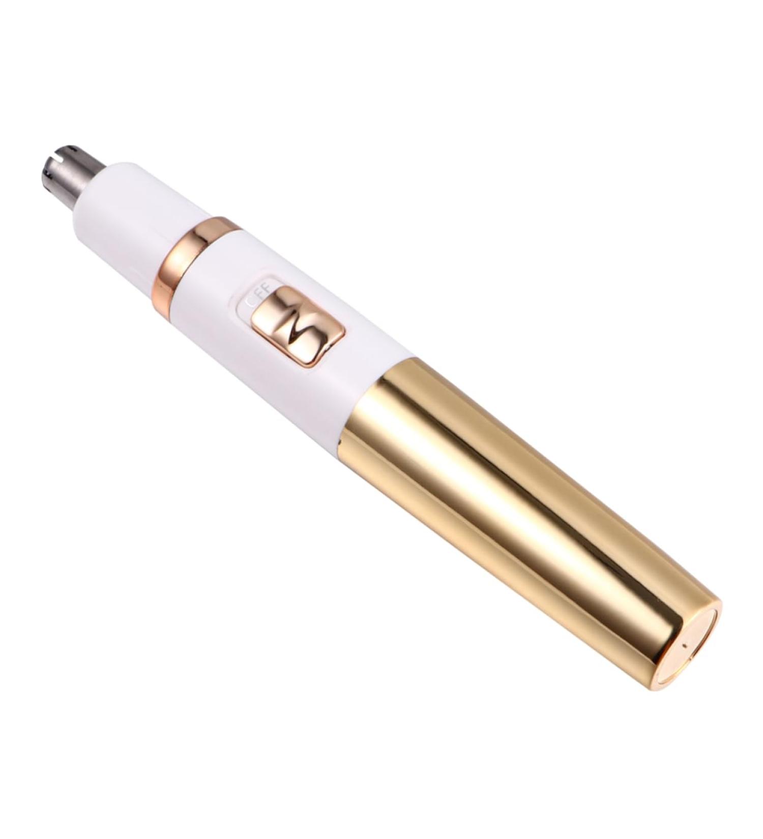MERRYHAPY Electric Nose Hair Trimmer & Facial Hair Remover for Women - Gold Compact Multi-Functional Epilator | Perfect for International Shipping - Buy Online on GoSupps.com