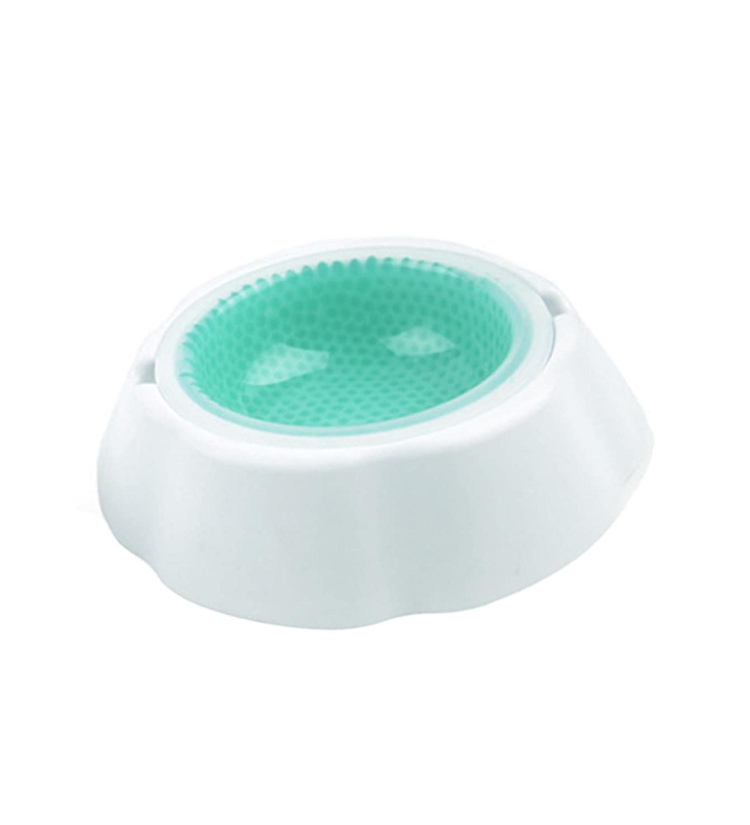 Ipetboom Cooling Dog Cooler Bowl Cats Water Bowl Dog Food Feeder Pet Bowl Pp Indoor Cooling Artifact 24X17X6.6CM Green - Buy Online on GoSupps.com