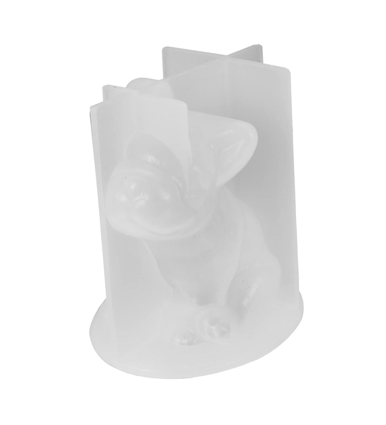 LALAFINA Silicone Mold Silicone Dog Shaped Mould Cake Candle Dog Treats Diy Mold Cake Mold 3d Aromatherapy - Buy Online on GoSupps.com