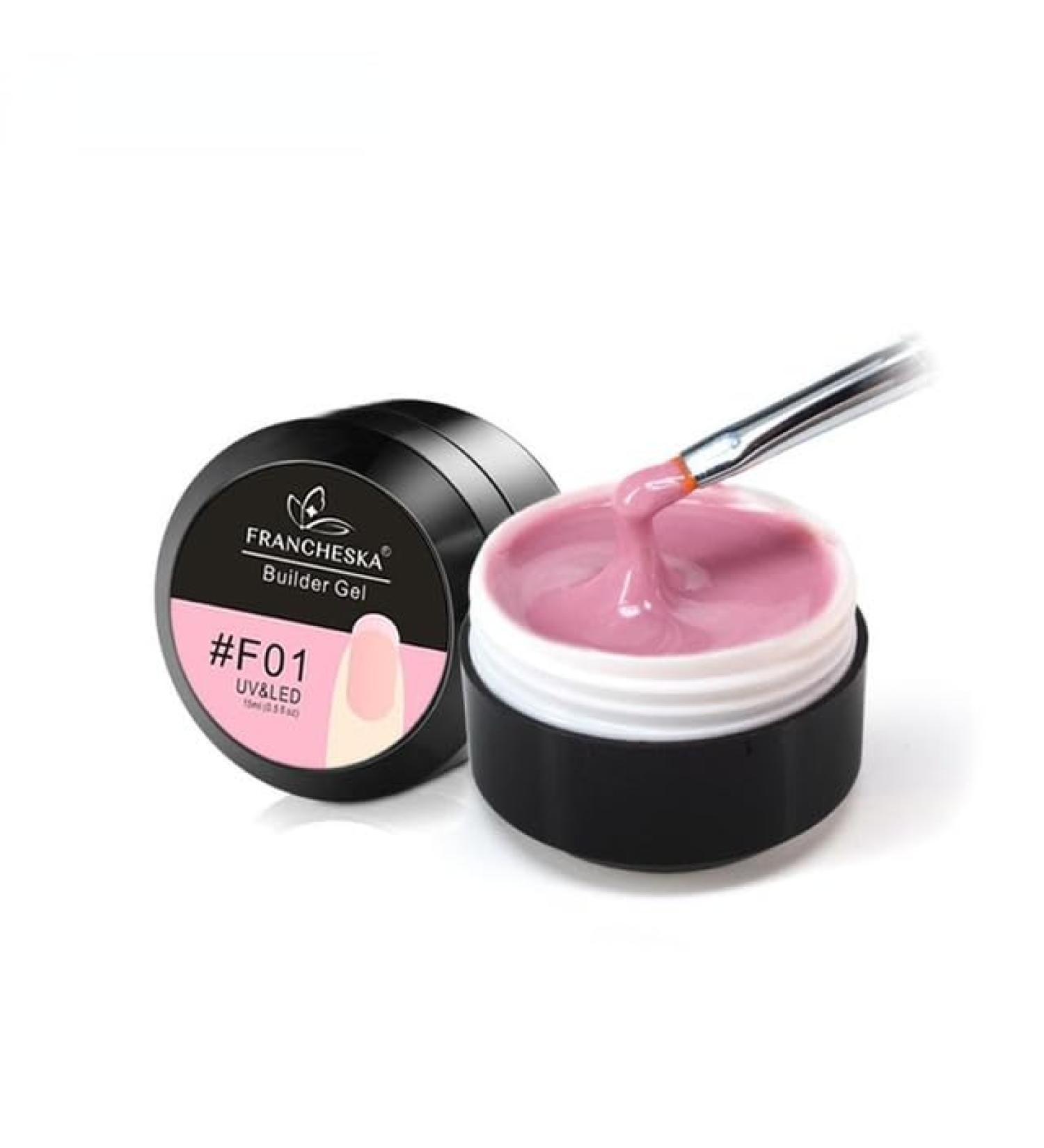 15ml Jelly Nail Extension Gel Pink Clear Pink White Quick Building Sock Off UV LED Phototherapy Varnish Gel Nail Polish - (Color: 1) - Buy Online on GoSupps.com