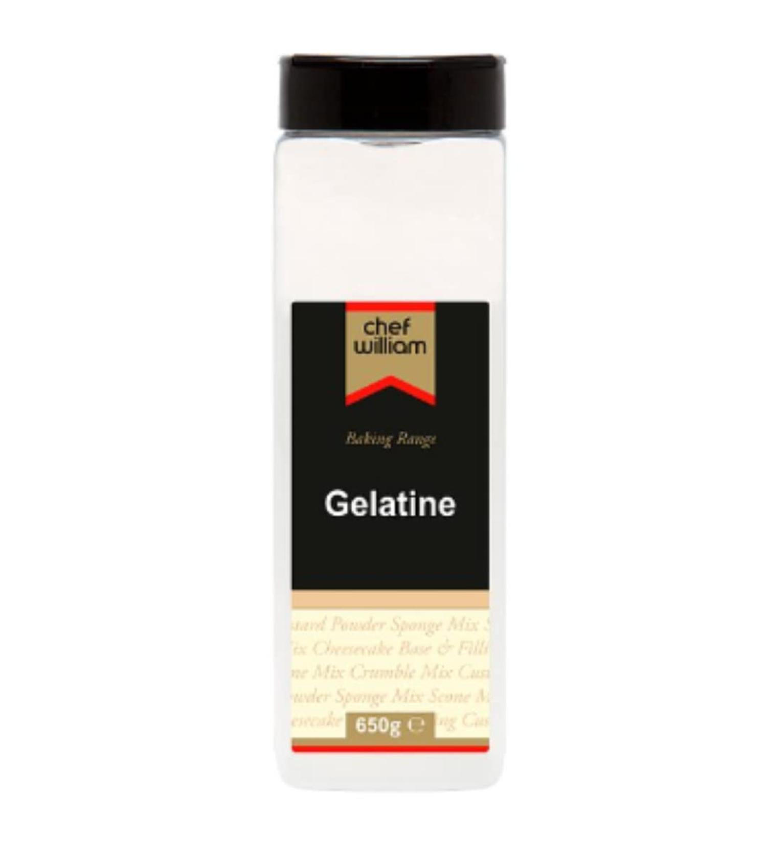 Chef William Gelatine 650g x 1 Gelatine 1