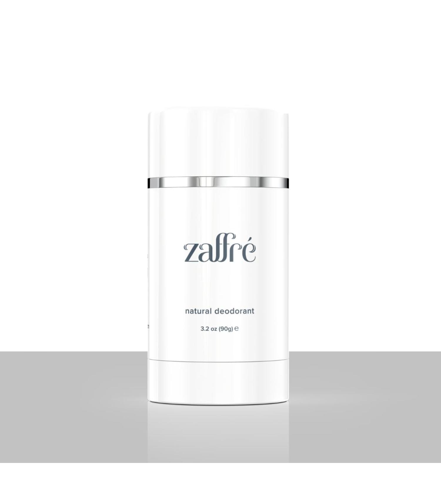 Zaffr Natural Deodorant - Max Performance Aluminum-Free & Vegan | Ultimate Protection with BioShield Pro+ | No White Marks Extra Strength 3.2 oz Truly Unscented - Buy Online on GoSupps.com
