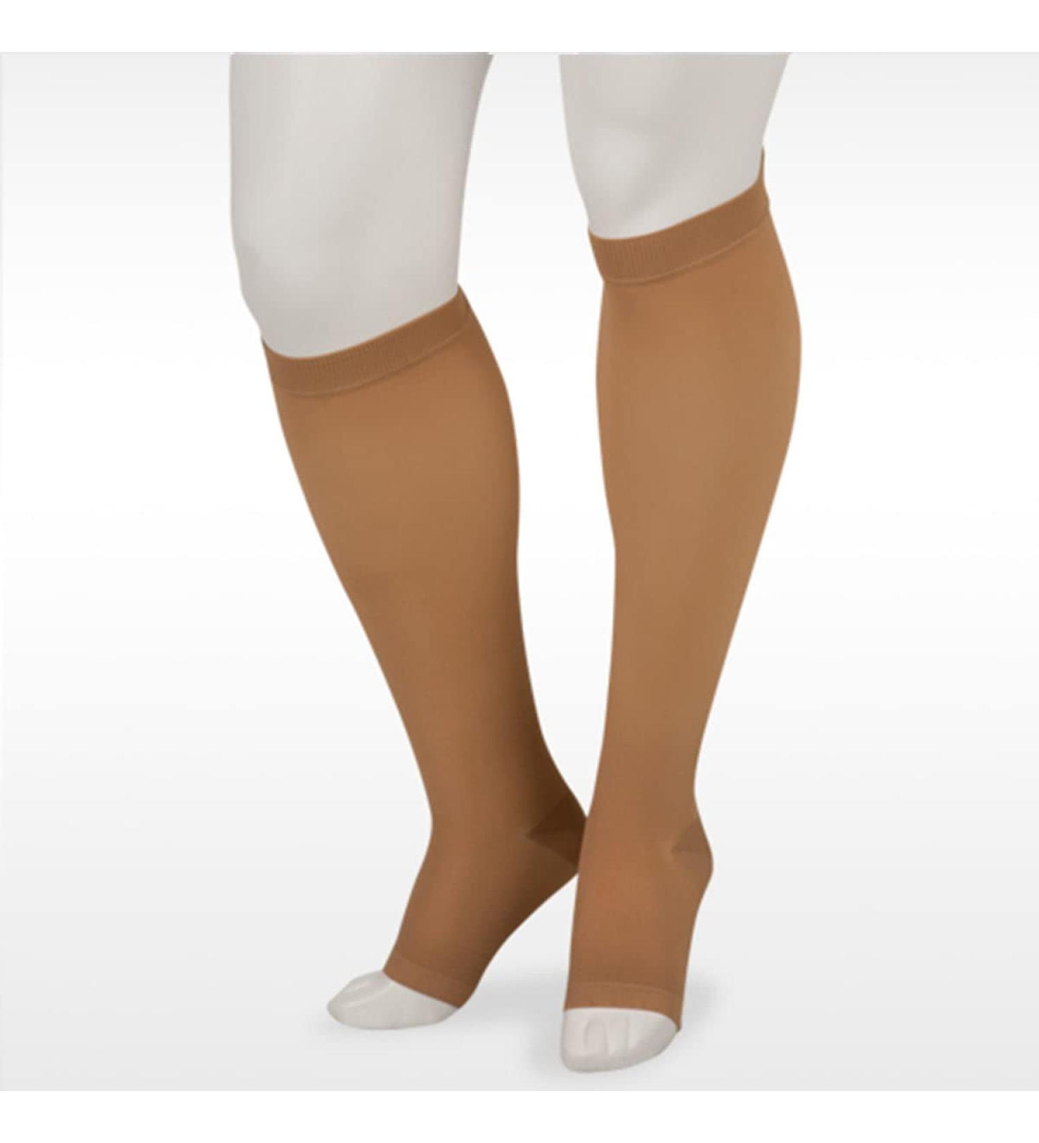 Juzo Basic 4411AD Knee-High Open Toe Compression Stocking 20-30mmHg | Best Price & Fast International Shipping - Buy Online on GoSupps.com