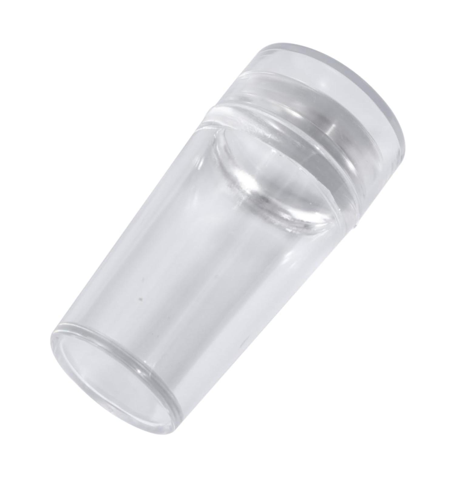 Beatifufu 4 Fully Transparent Handle with Lid Silicone Seal Nails Accessories Jelly Stamper for Nail Art Nail Polish Nail Art Stamping Kit Nail Kit for Manicure Tools Image Plastic - Buy Online on GoSupps.com