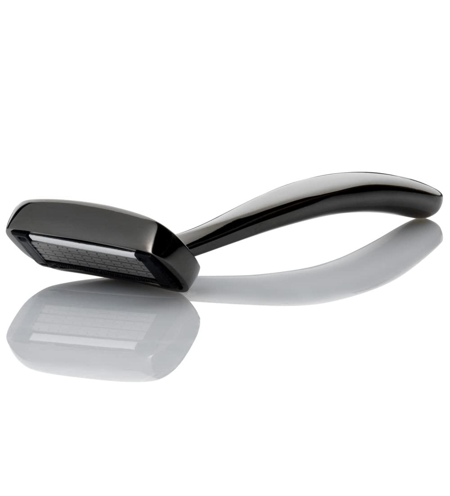 Premium Cold Steel Shaving Set - Ultra Smooth Wet Shave with Razor Handle Holder & Blades - Perfect Gift for Men - Buy Online on GoSupps.com