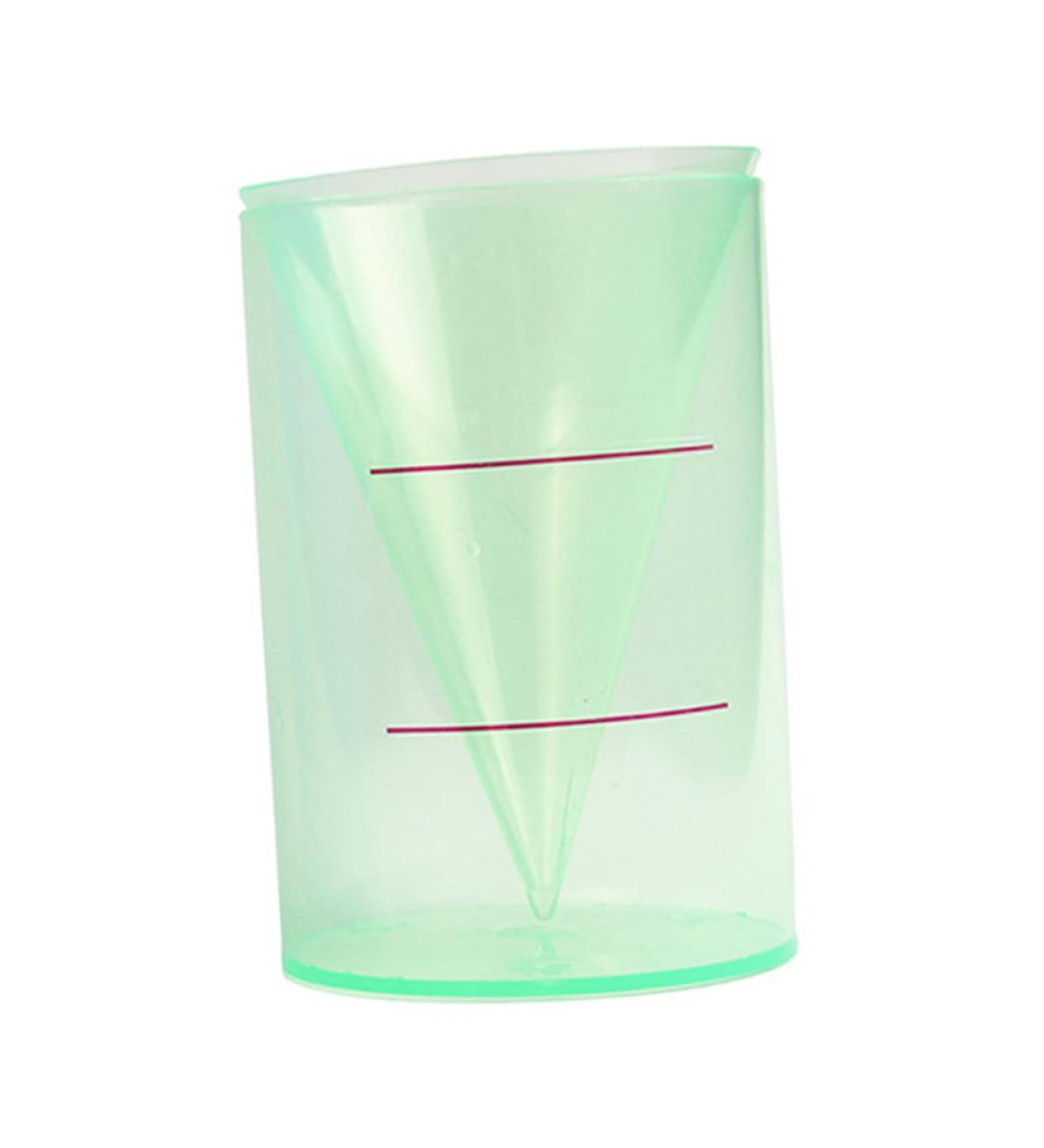 Lurrose 2 STK Cylinder Cone - Transparent Geometric Model for Math Teaching | Foldable Mathematical Demonstrator - Buy Online on GoSupps.com