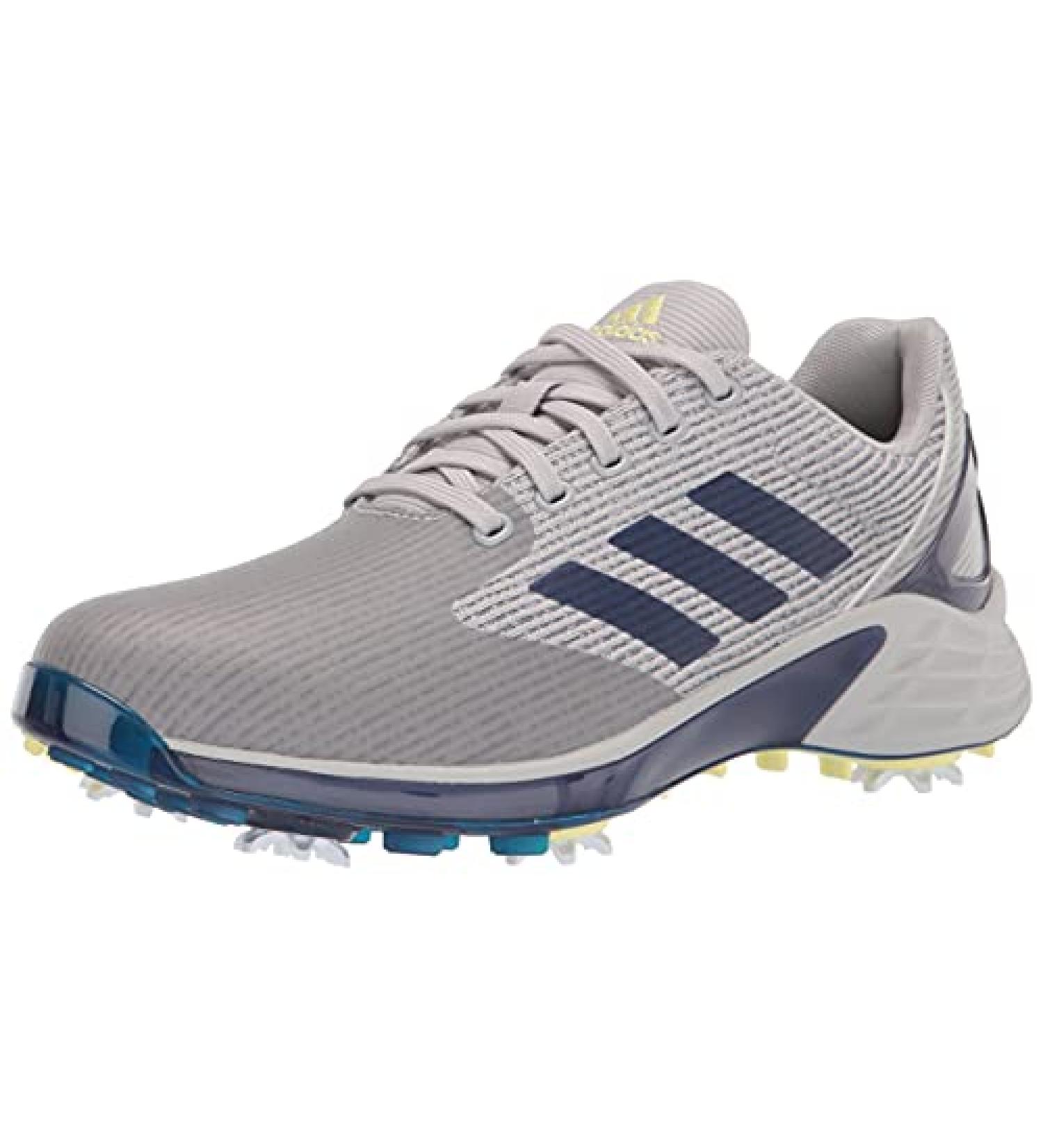 adidas Men's Zg21 Motion Primegreen Golf Shoes 11 - Grey/Blue/Yellow - Buy Online on GoSupps.com