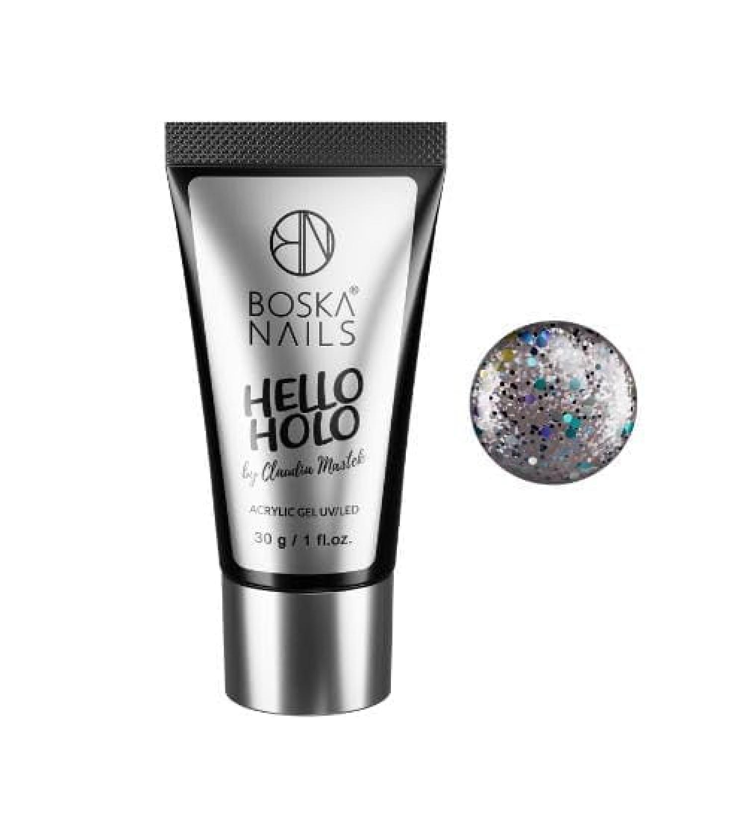 Acrylgel Boska Nails Hello Holo 30 g
