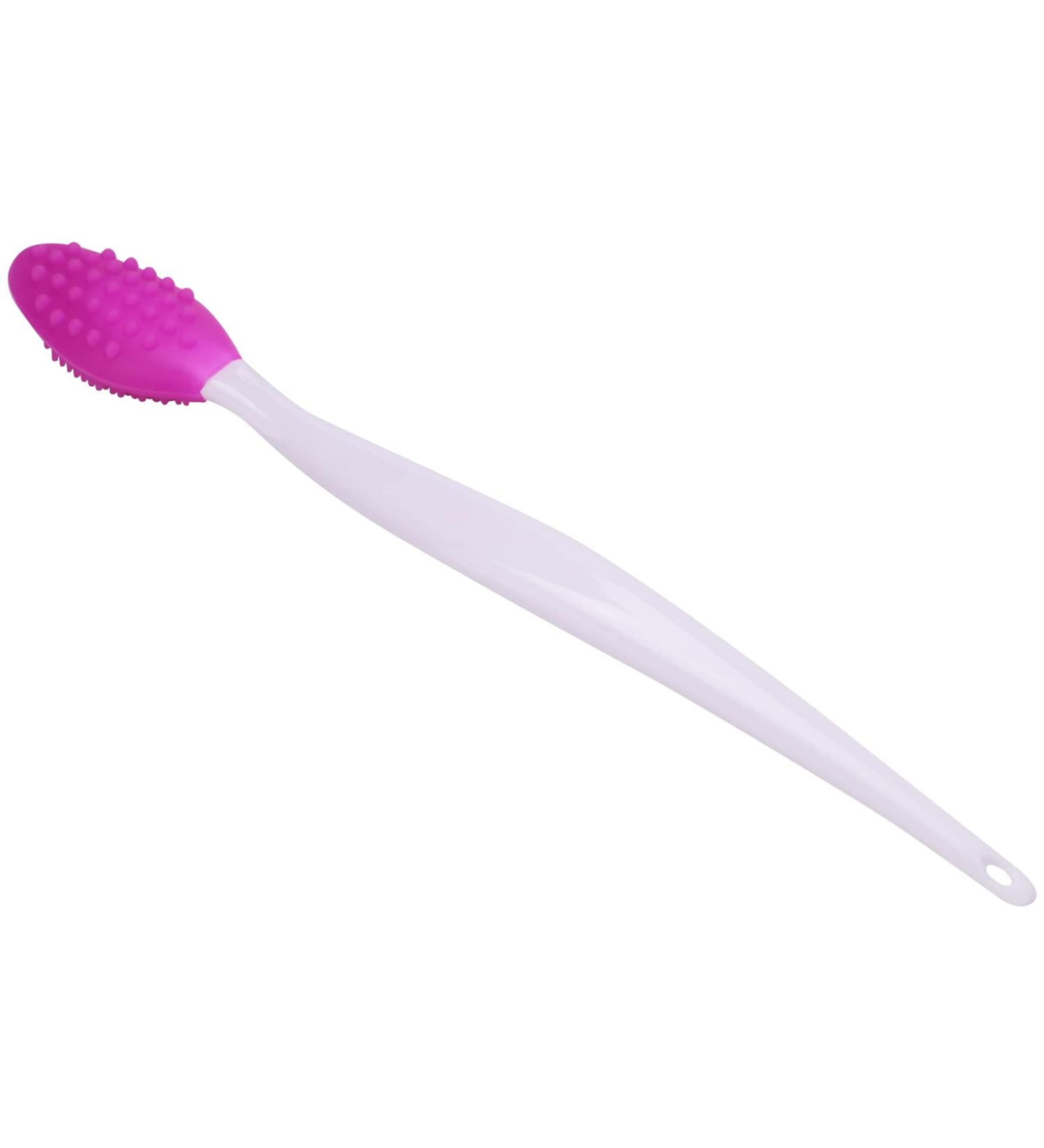 Pasuihcay 1Pc Soft Handheld Silicone Face Care Clean Brush Exfoliator Blackhead Removal Cleansing Massager Brush Makeup Tools - Buy Online on GoSupps.com