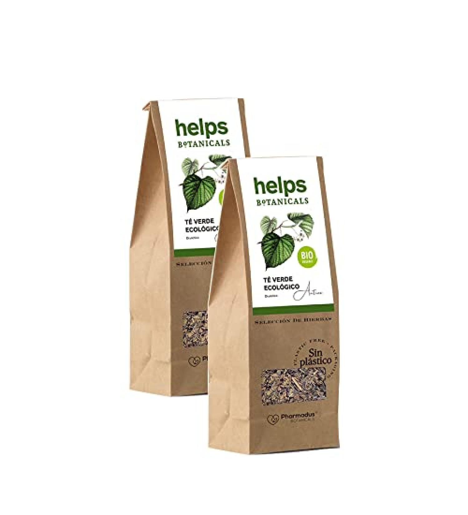 HELPS INFUSIONS - Natural Green Tea Bulk 50% Infusion Diuretic Anti-Oxidants Fat Burners Promotes Weight Loss. Bulk Bag 50g. Pack 2. - Buy Online on GoSupps.com