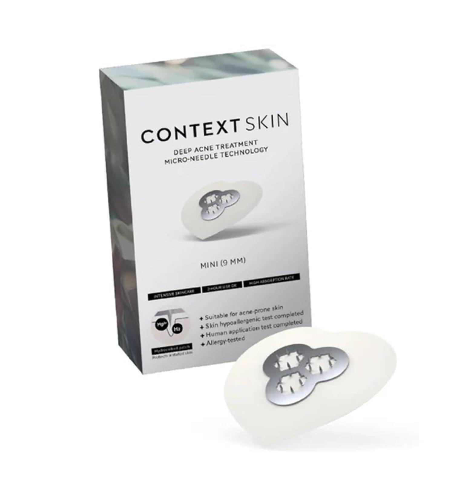 Buy CONTEXT SKIN Pimple Patches - Effective Acne Treatment with Magnesium Cica Tea Tree & Eucalyptus | 10 Hydrocolloid Patches for Fast Healing - Buy Online on GoSupps.com