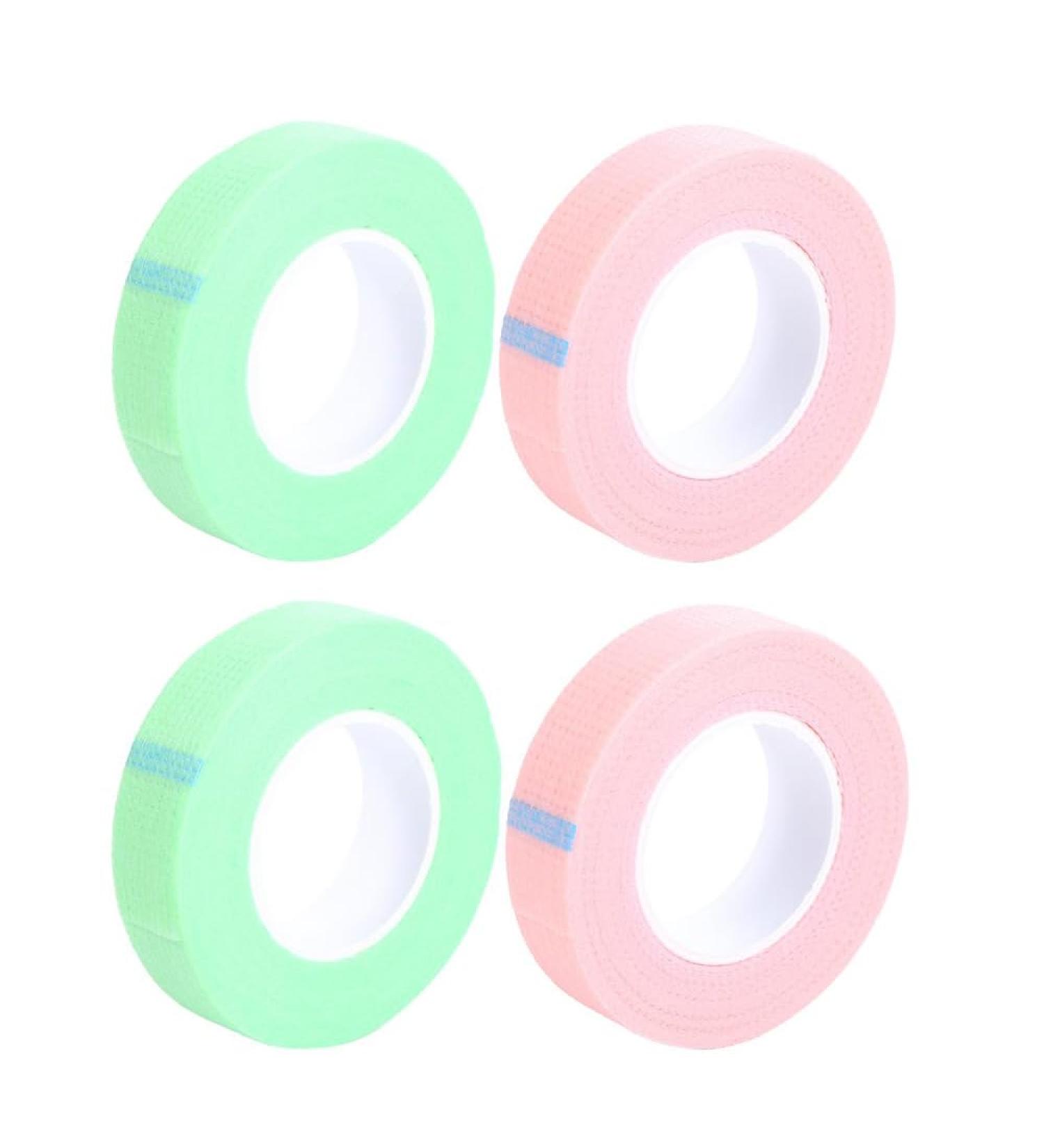 4 Rolls Lash Extension Tape - Breathable Micropore Adhesive Eyelash Extension Grafting Tools for Flawless Makeup - Buy Online on GoSupps.com