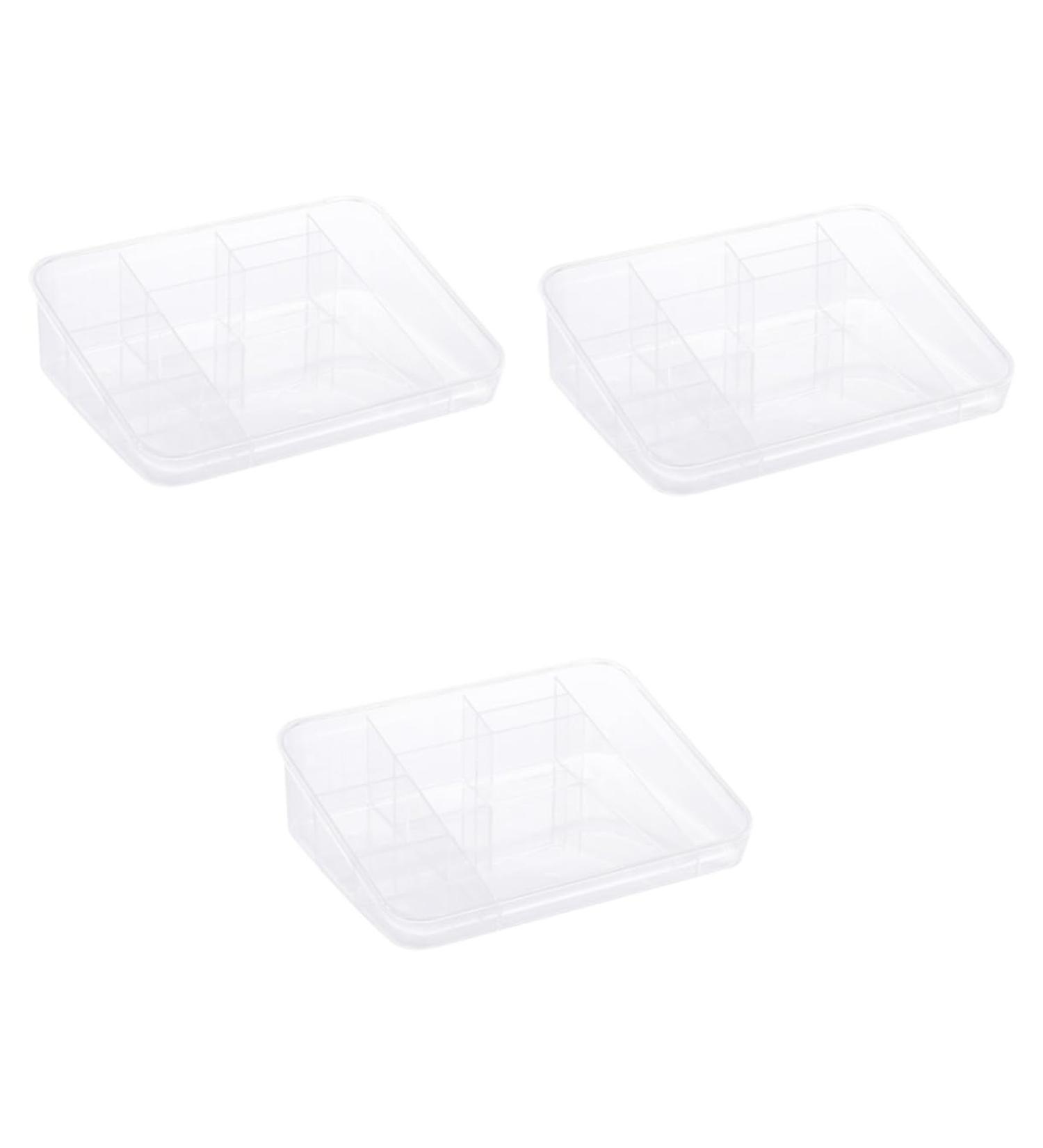 Beavorty 3pcs box Stand Cosmetics Makeup Organizer Desktop Powder Lipsticks Eye Storage Shadow for Display mediumx3pcs Picture 1x3pcs - Buy Online on GoSupps.com