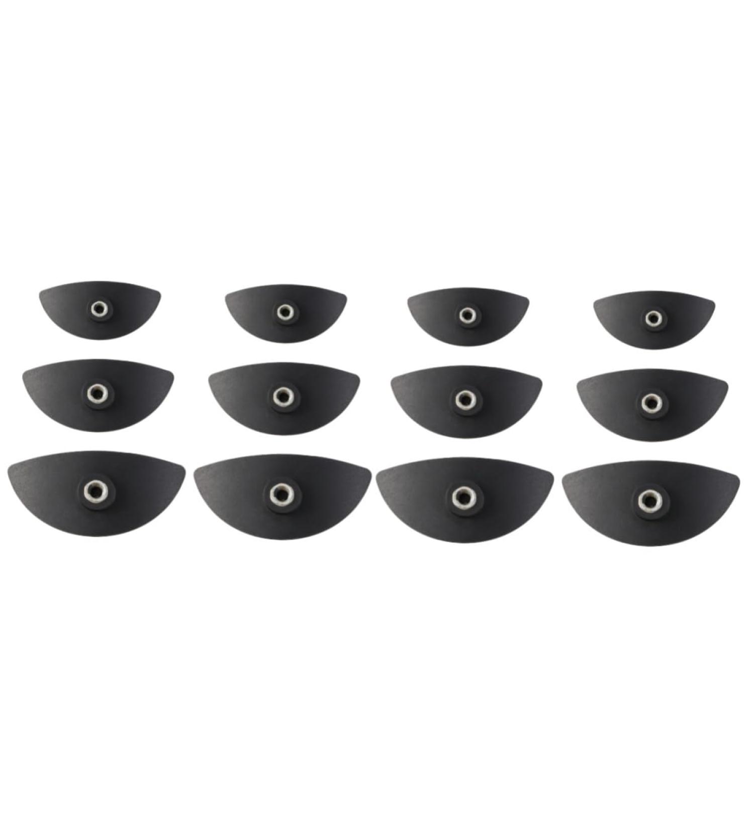 Beavorty 12 Pcs Make up Kit Eyeshadow Crease Applicator Eye Shadow Tool Stamp Makeup Tools Crystal - Buy Online on GoSupps.com