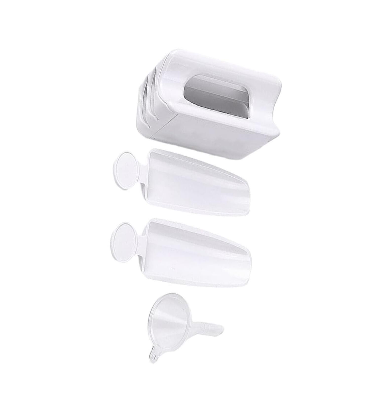 rongweiwang Women Men Nail Dip Container Dipping Powder Holder Glitters Rhinestones Collecting Storage Box Pedicure Accessory - Buy Online on GoSupps.com