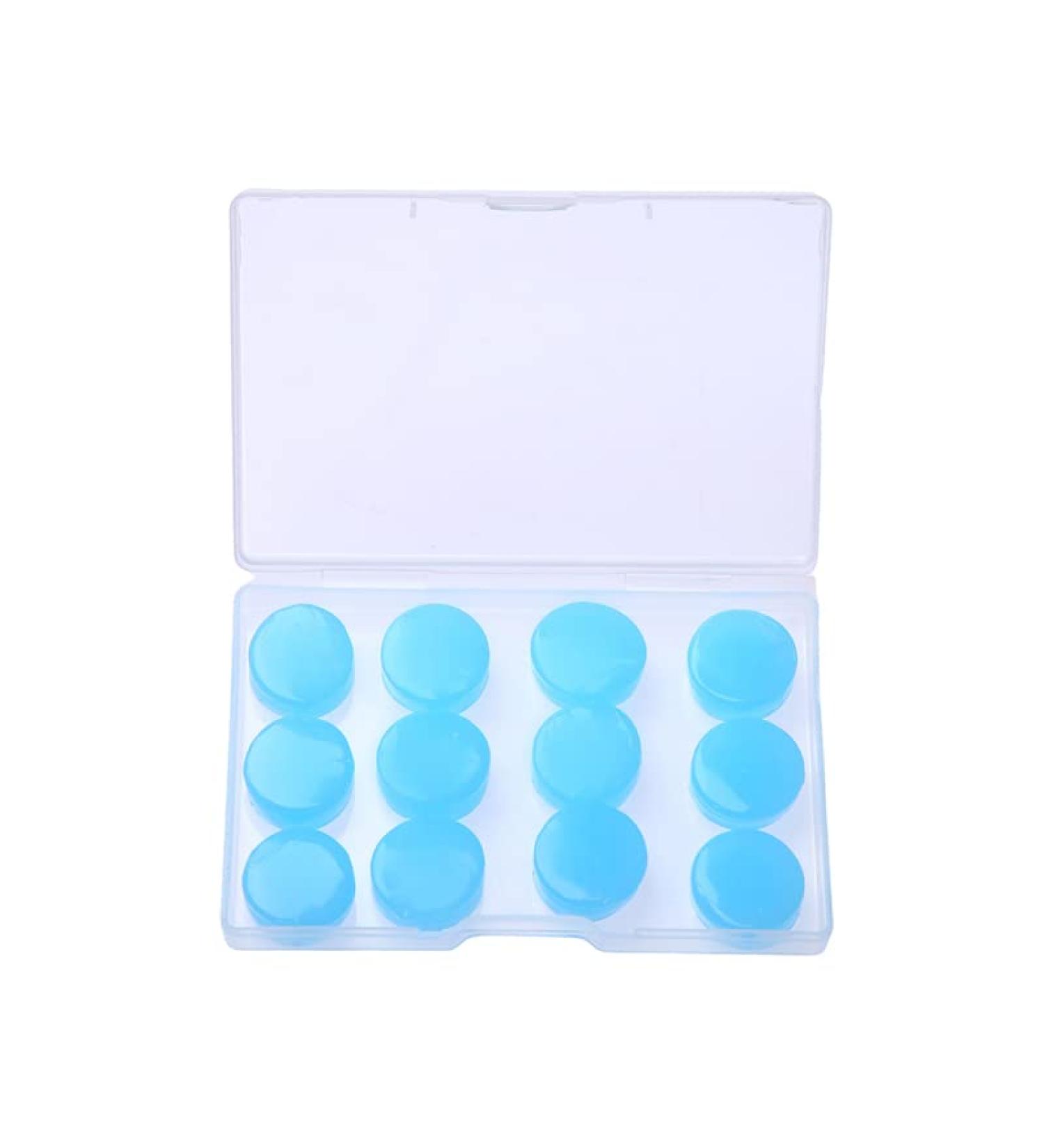 Longmed Pillow Soft Silicone Earplugs - 6 Pairs, Waterproof & Noise Cancelling for Sleeping, Snoring, Swimming, Travel, Concerts & Studying - Buy Online on GoSupps.com