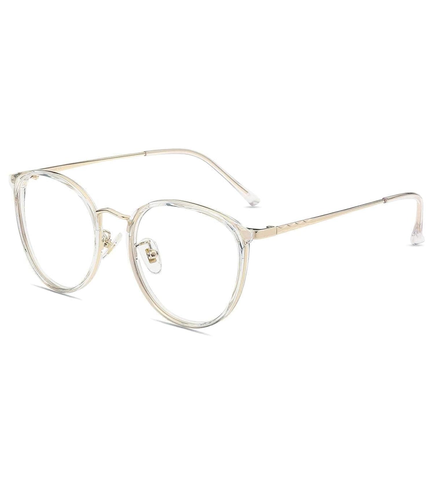 Buy Firmoo Blue Light Filter Reading Glasses for Men & Women | Anti-Glare Scratch-Resistant 2.0x Magnification Gold Finish - Perfect for Computers & Gaming - Buy Online on GoSupps.com