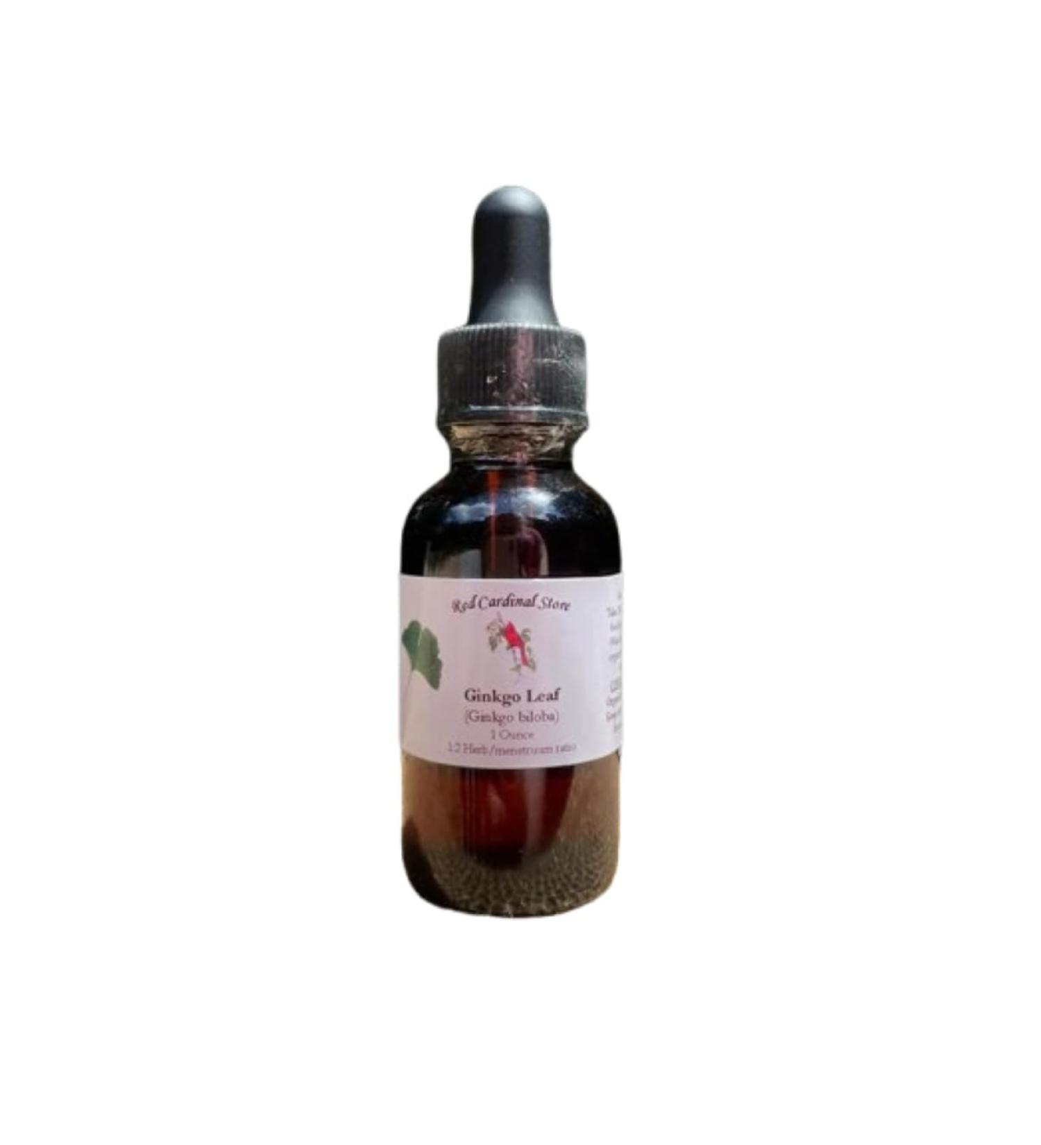 Ginkgo Leaf Double Extraction Herbal Tincture Extract