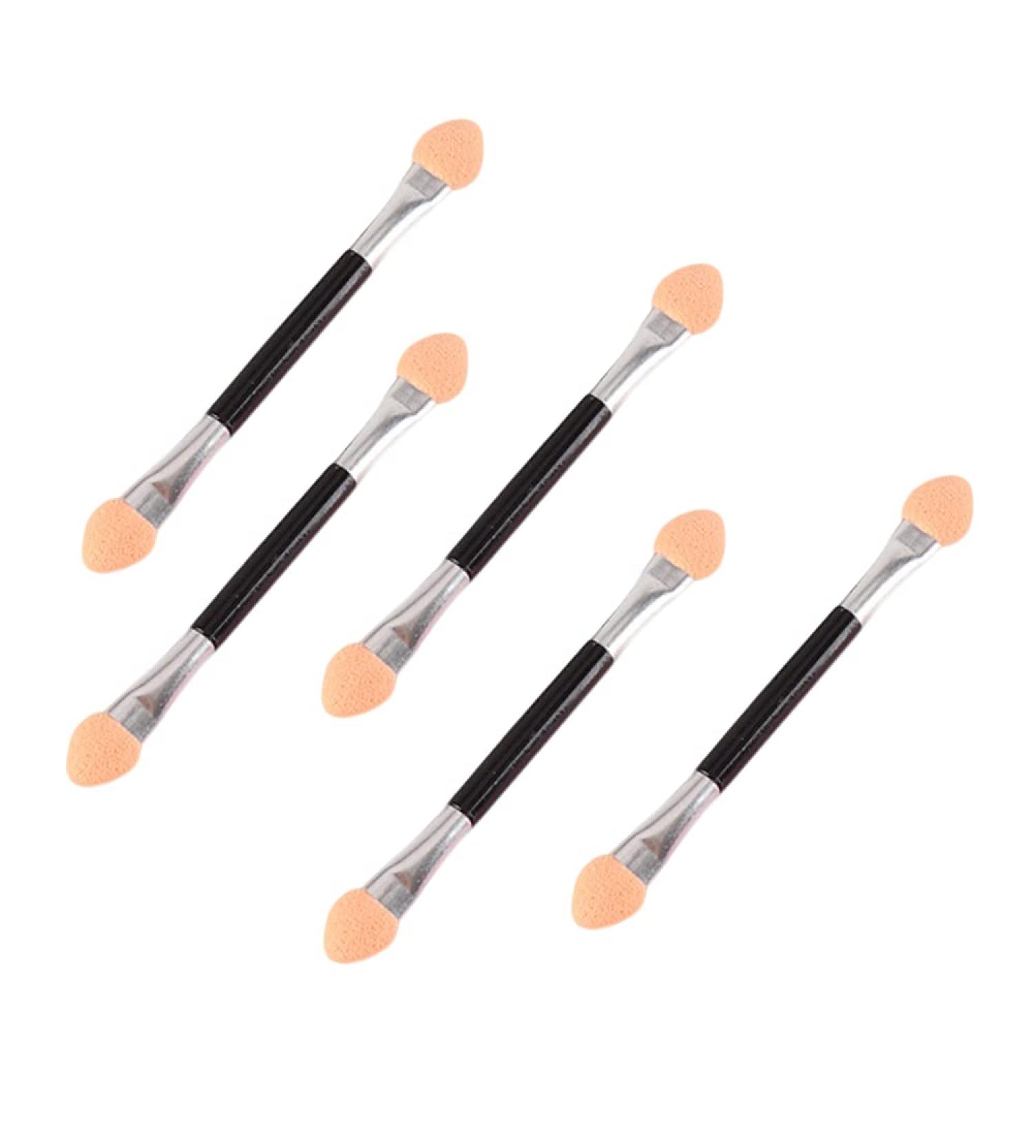 Portshade 5 PCs Disposable Double-Sided Eyeshadow Brush Set | Best Sponge Applicators for Flawless Eye Makeup - International Shipping Available! - Buy Online on GoSupps.com