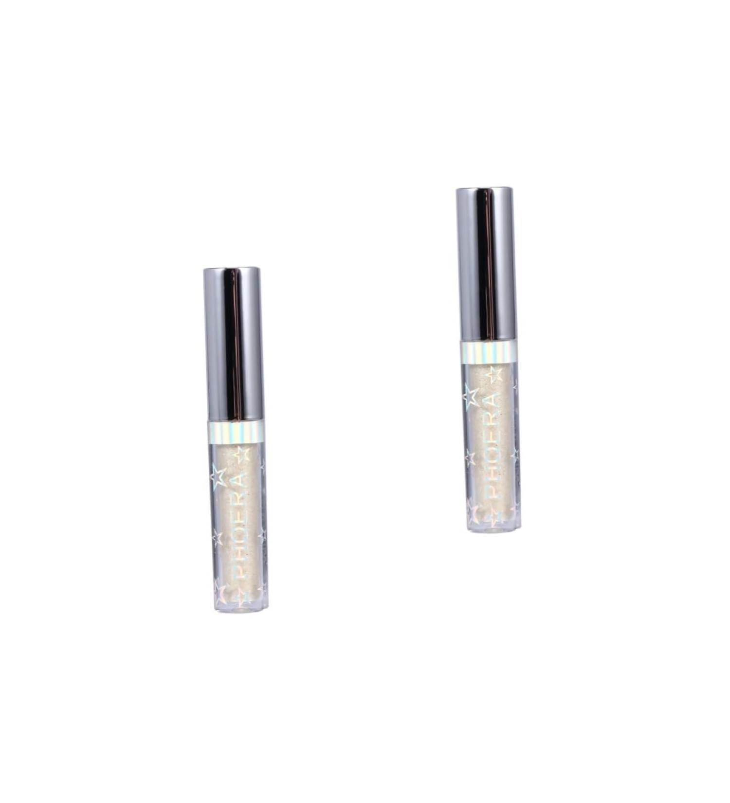 BIUDECO 2pcs Glitter Eyeshadow Glitter Liquid Eyeliners Glitter Eyeliner Glitter Eye Shadow Glow Golden - Buy Online on GoSupps.com