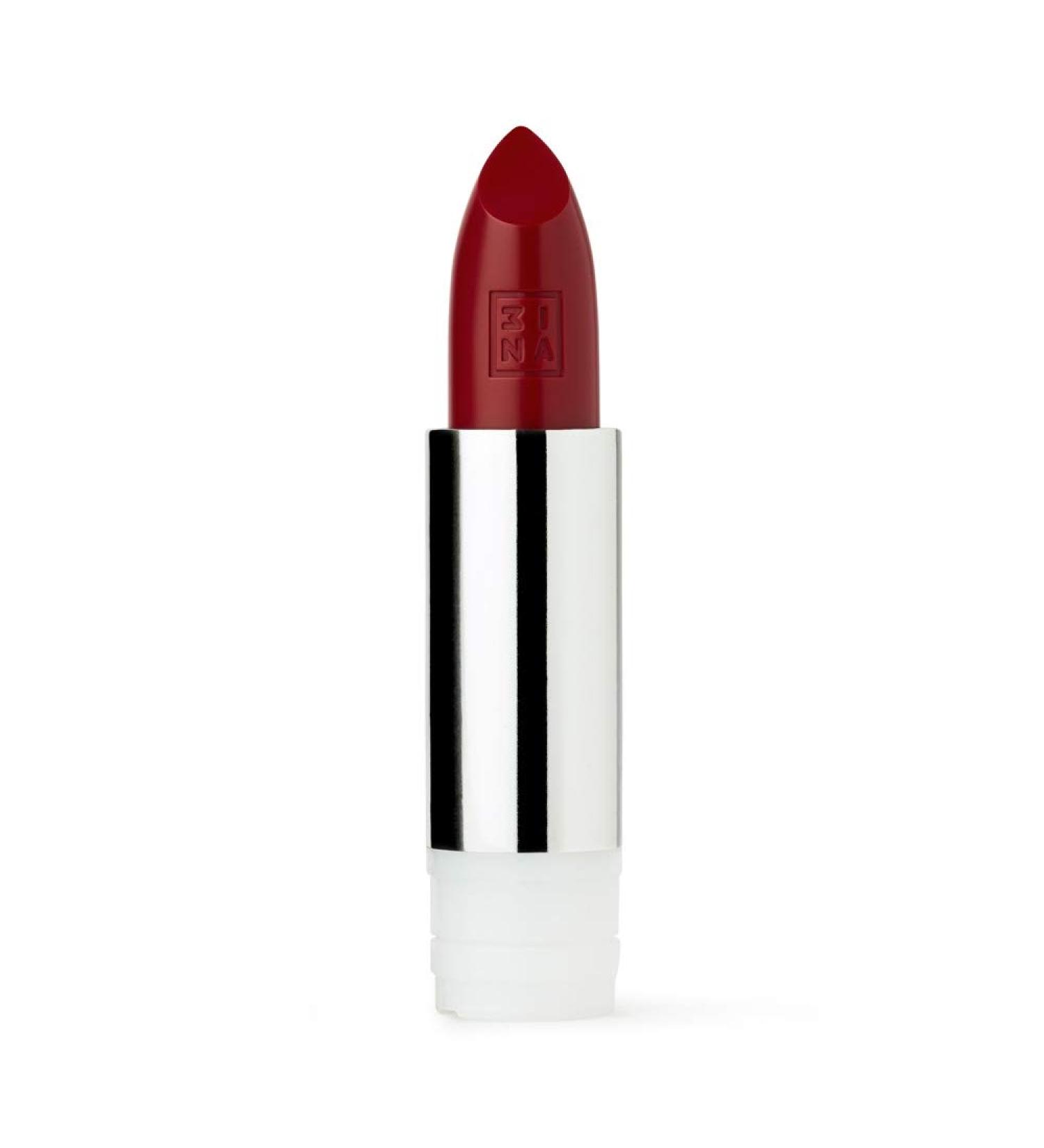 3ina Long-Lasting Vegan Lipstick - Dark Salmon 4g | 16 Colorful Matt Shades | Personalized Pick & Mix Etui - Buy Online on GoSupps.com