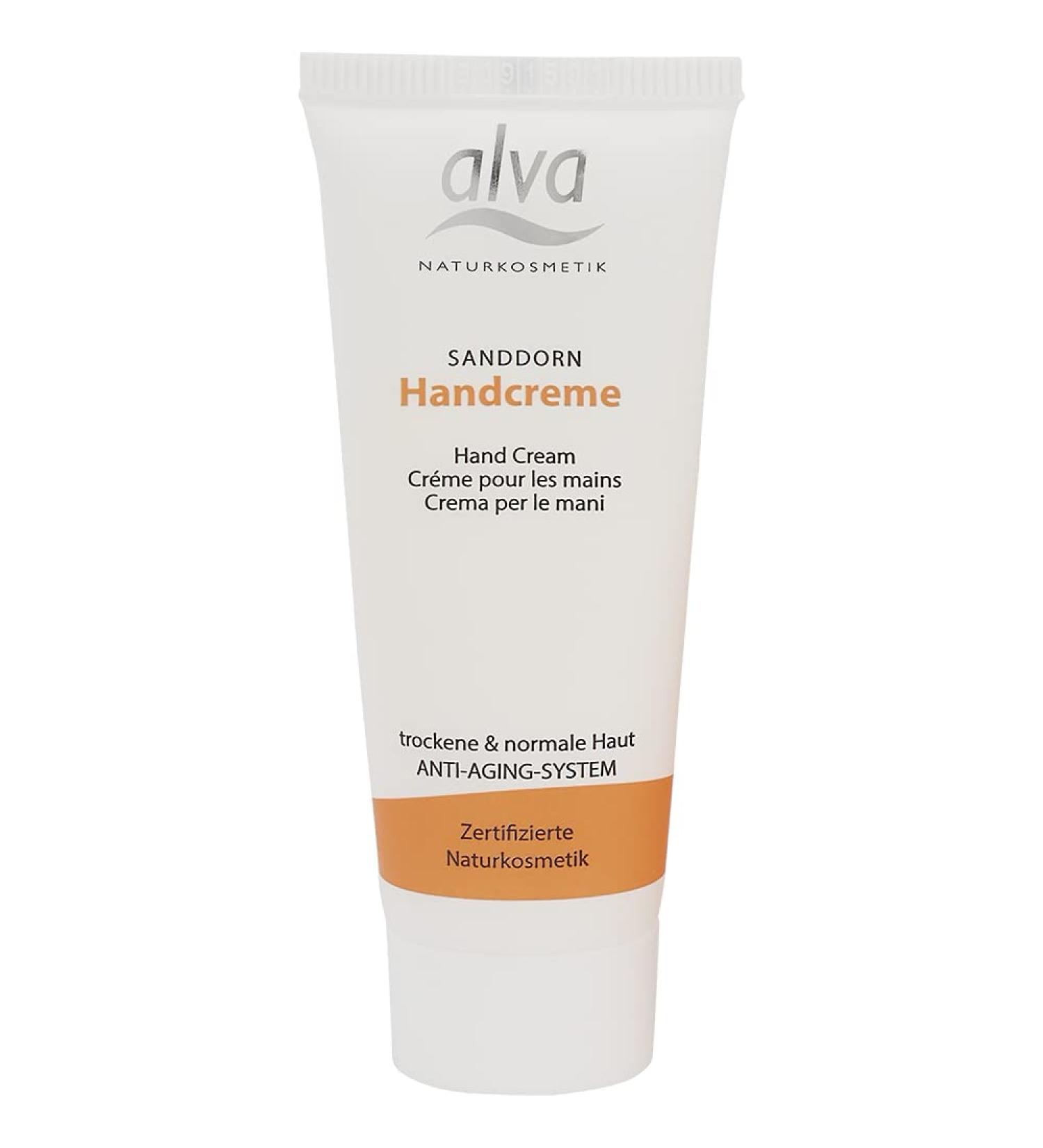 alva natural cosmetics sea buckthorn hand cream "mini" 18 ml